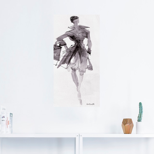 Artland Wandbild »Mode Skizzenbuch VII«, Mode, (1 St.), als Alubild,  Leinwandbild, Wandaufkleber oder Poster in versch. Größen kaufen | BAUR