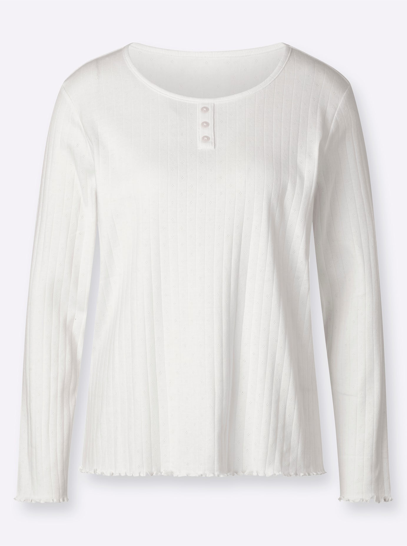 Thumbnail - Classic Basics Langarmshirt "Rundhals-Shirt" 1 Stk.