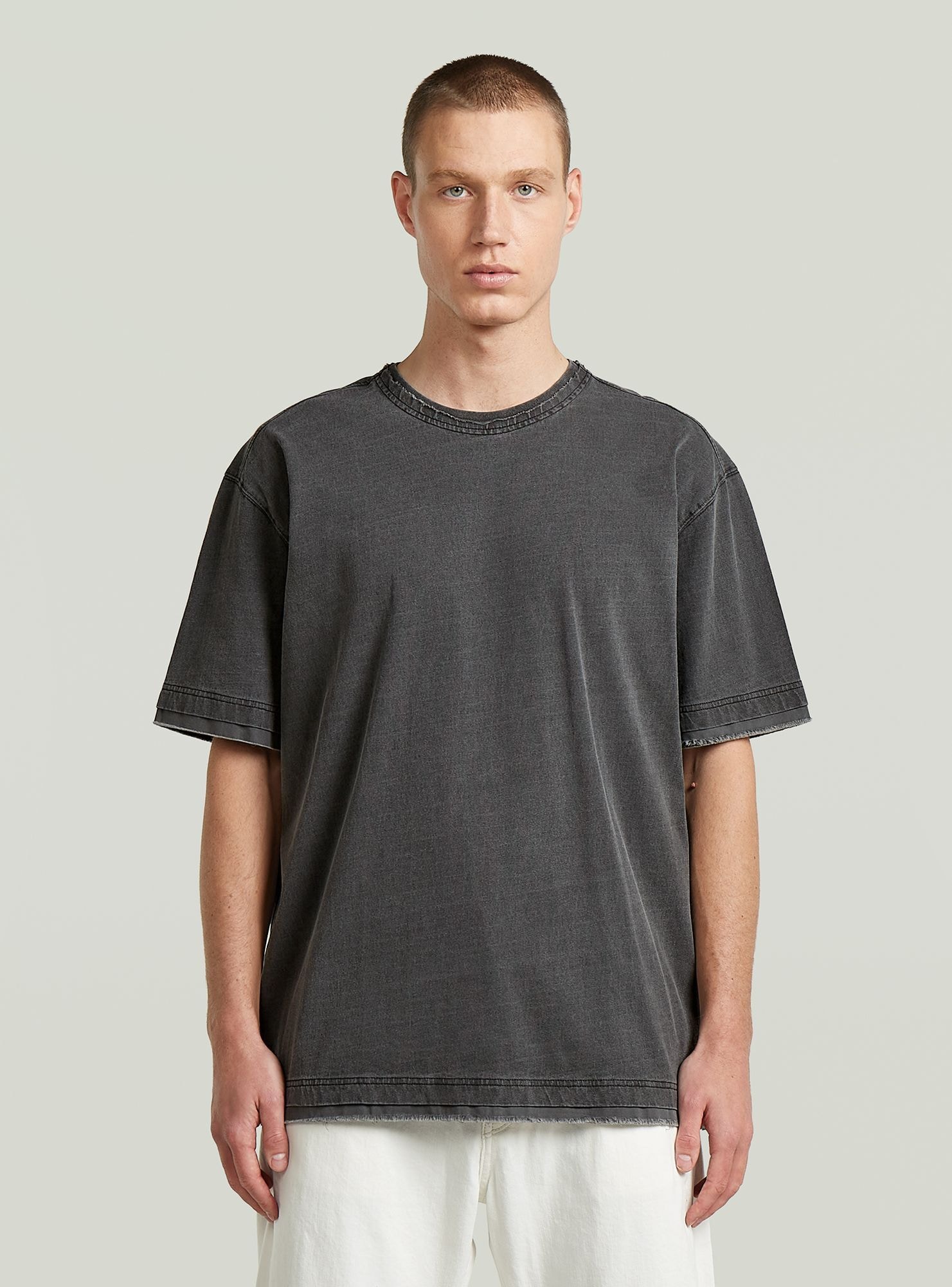 G-STAR T-Shirt "Washed Distressed Relaxed T-Shirt" günstig online kaufen