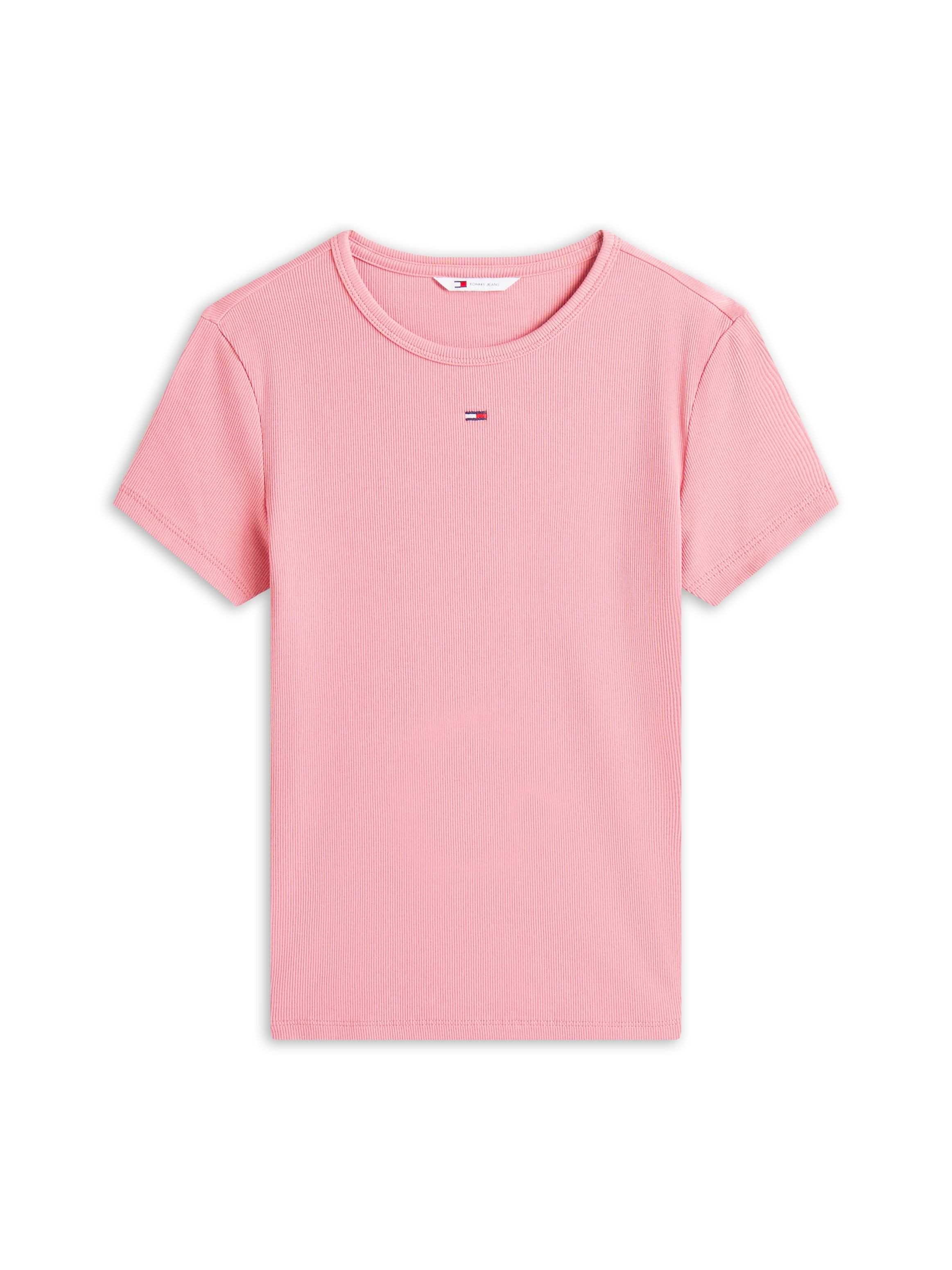 Tommy Jeans T-Shirt »TJW SLIM ESSENTIAL RIB SS«, mit gerippter Struktur