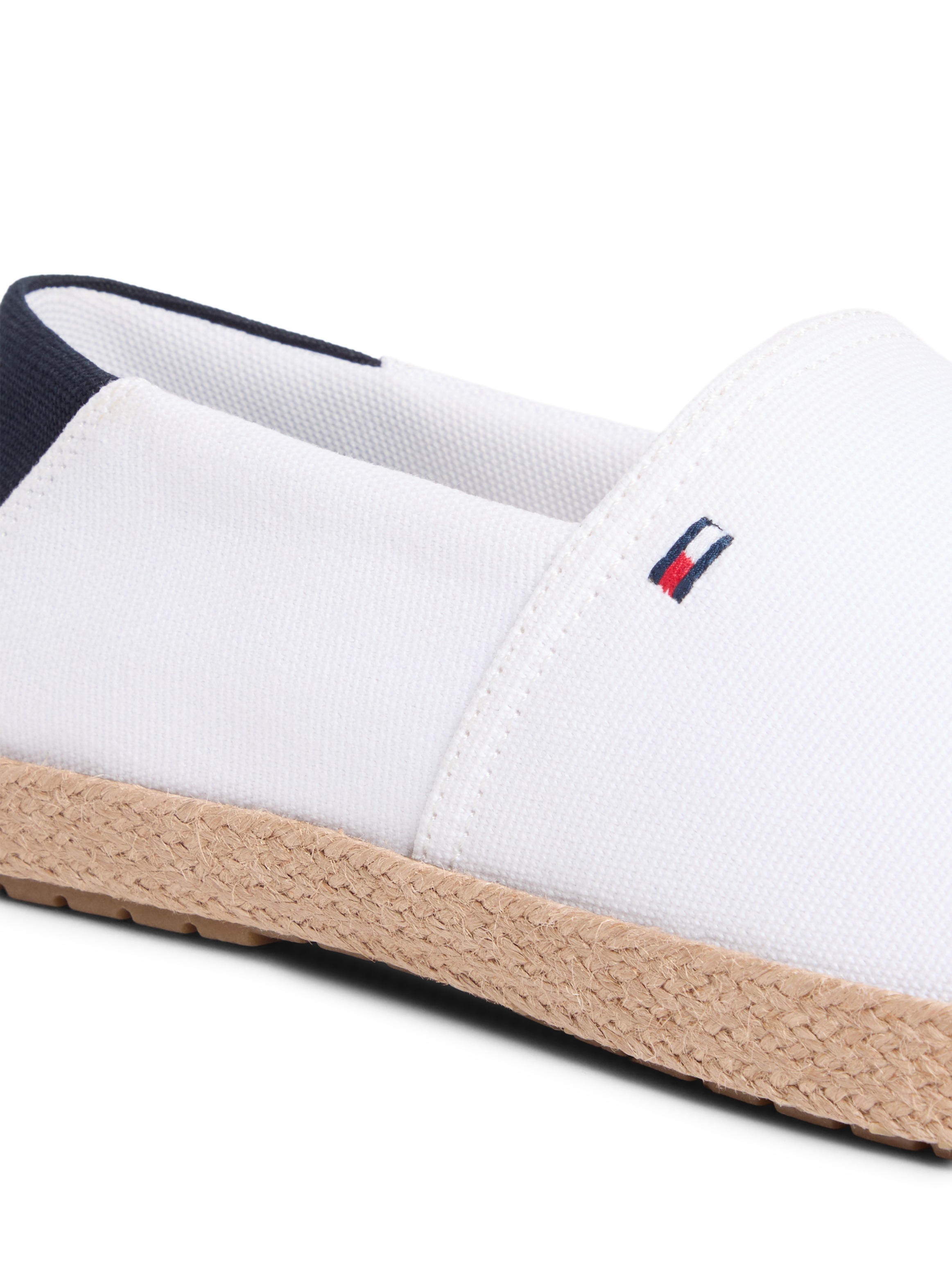 Tommy Hilfiger Espadrille "CORE HILFIGER ESPADRILLE TEXTILE" Slipper, Schlu günstig online kaufen