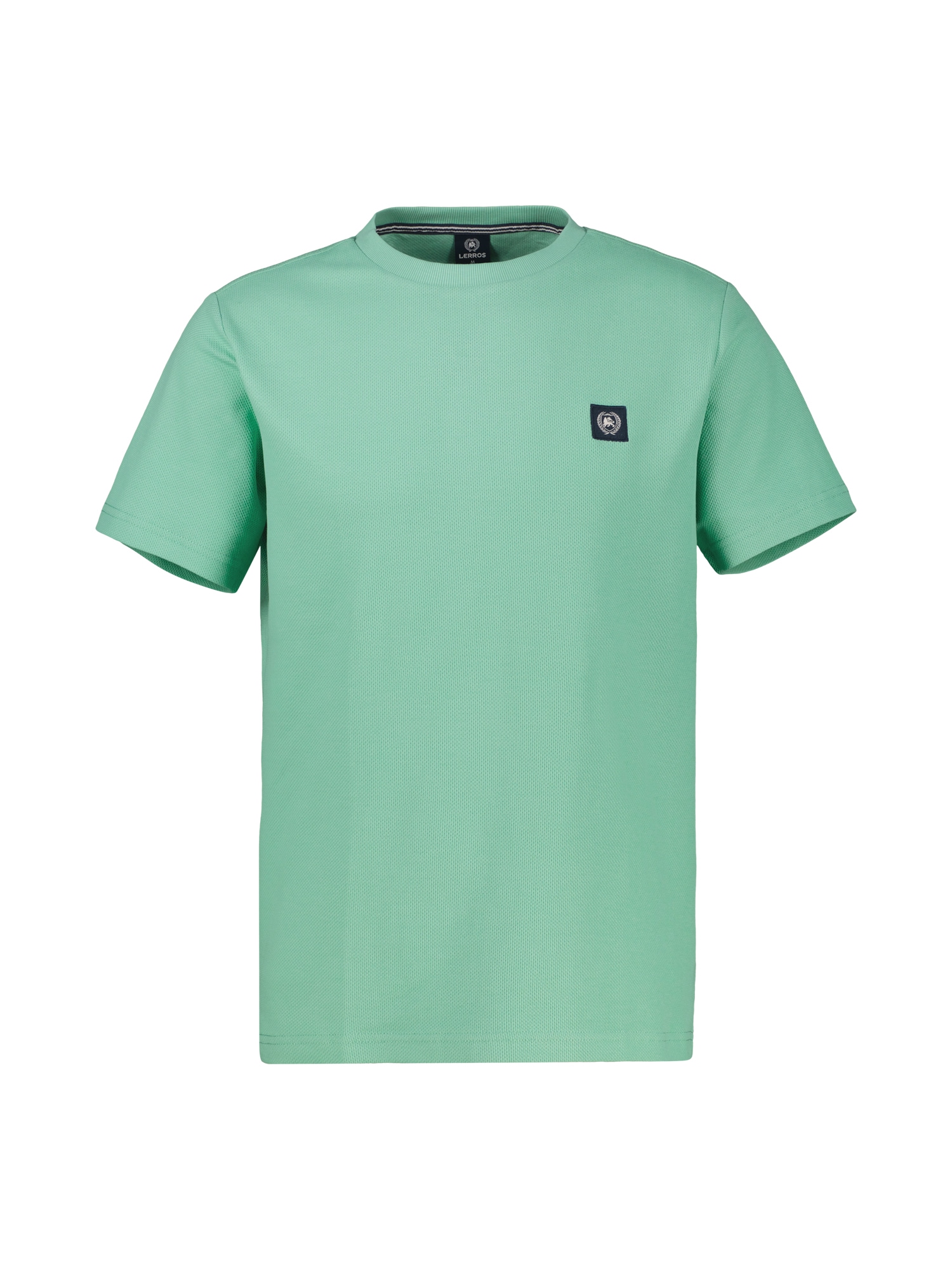 LERROS T-Shirt "T-Shirt mit Waffelstruktur in grossen Größen"