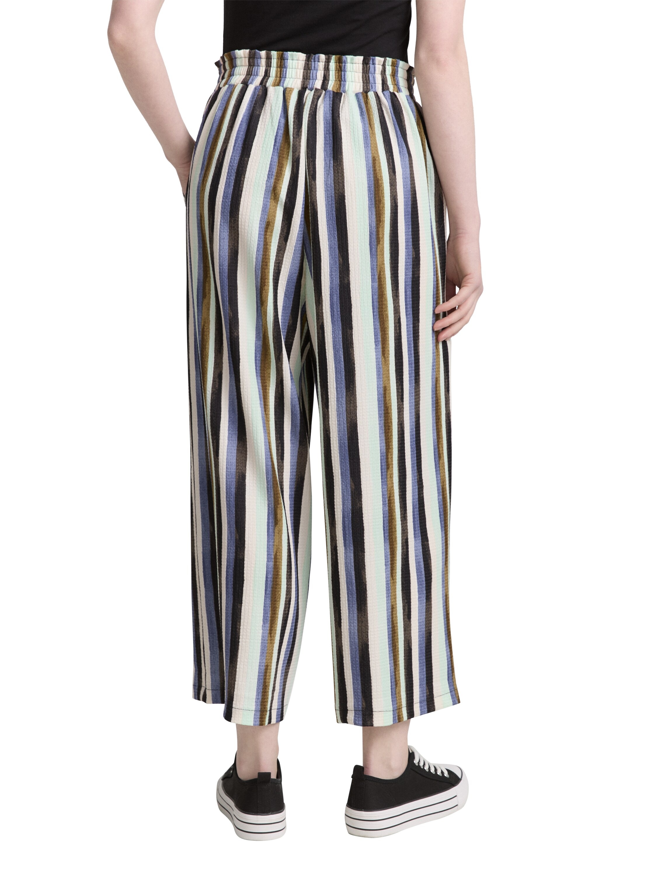 TOM TAILOR Denim Stoffhose Sommerhose mit elastischem Bund günstig online kaufen