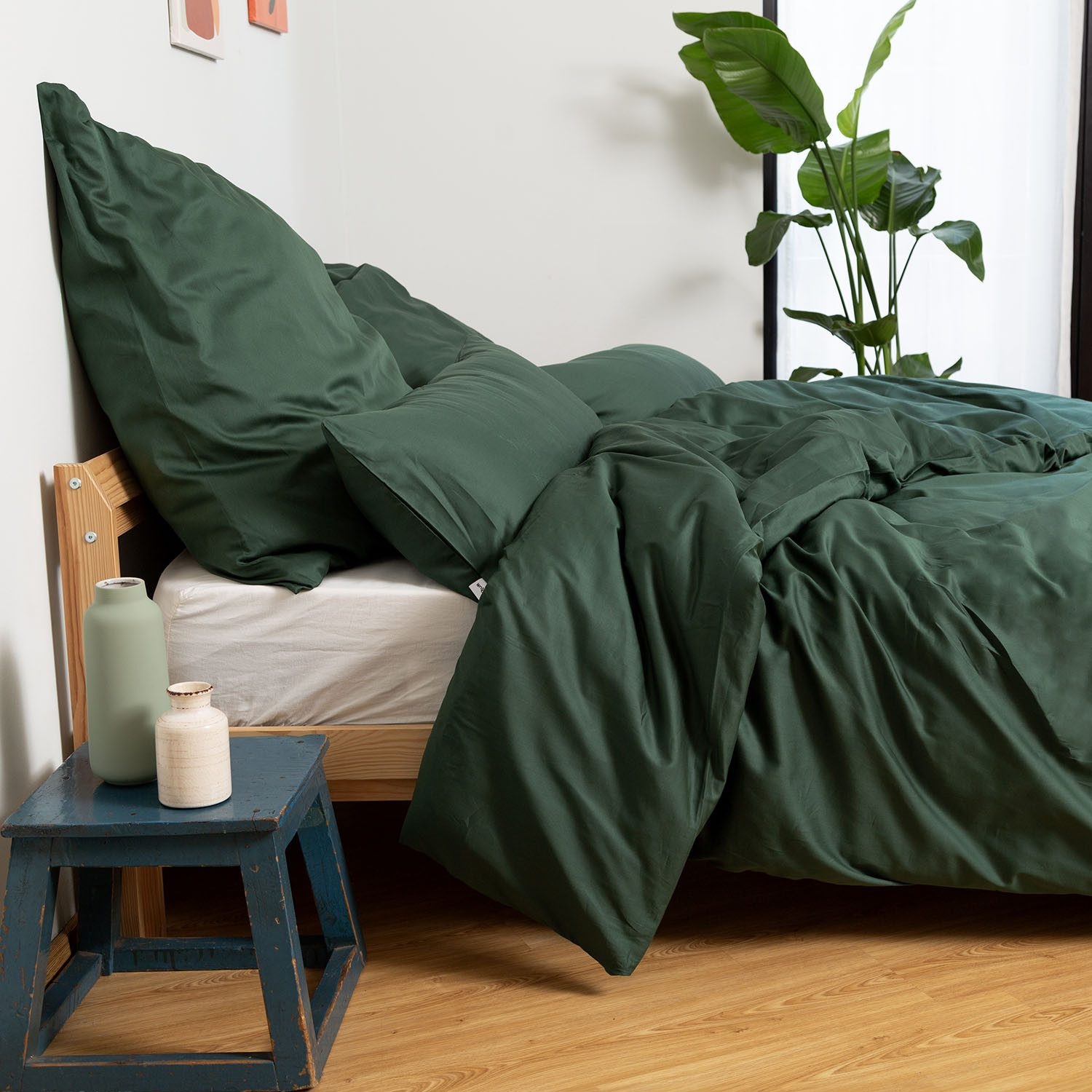 Thumbnail - Wolkenfeld Bettwäsche "Edel Mako-Satin Bettwäsche, unfassbar weich" 3 Stk. tlg. 135x200 cm, 155x220 & Übergrößen I inkl....