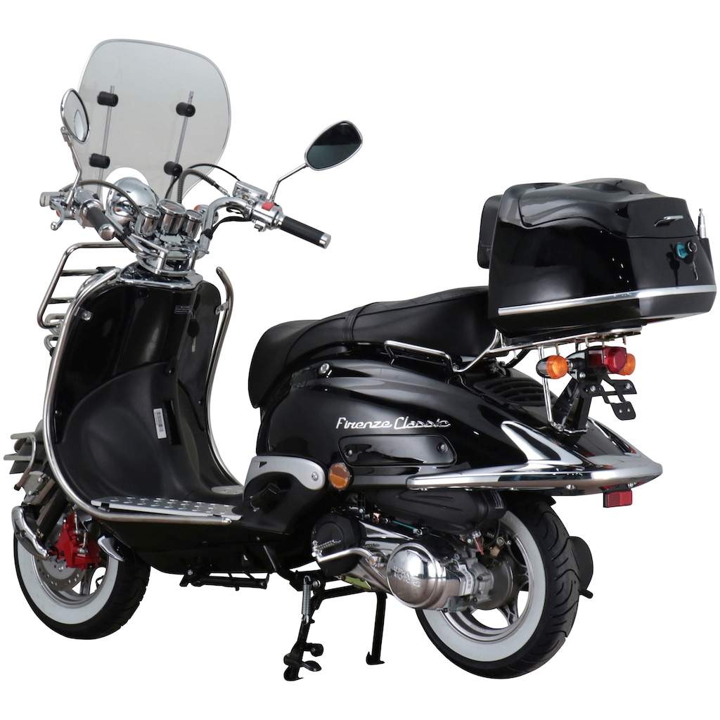 Alpha Motors Motorroller »Retro Firenze Classic«, 125 cm³, 85 km/h, Euro 5, 8,6 PS, (Komplett-Set)