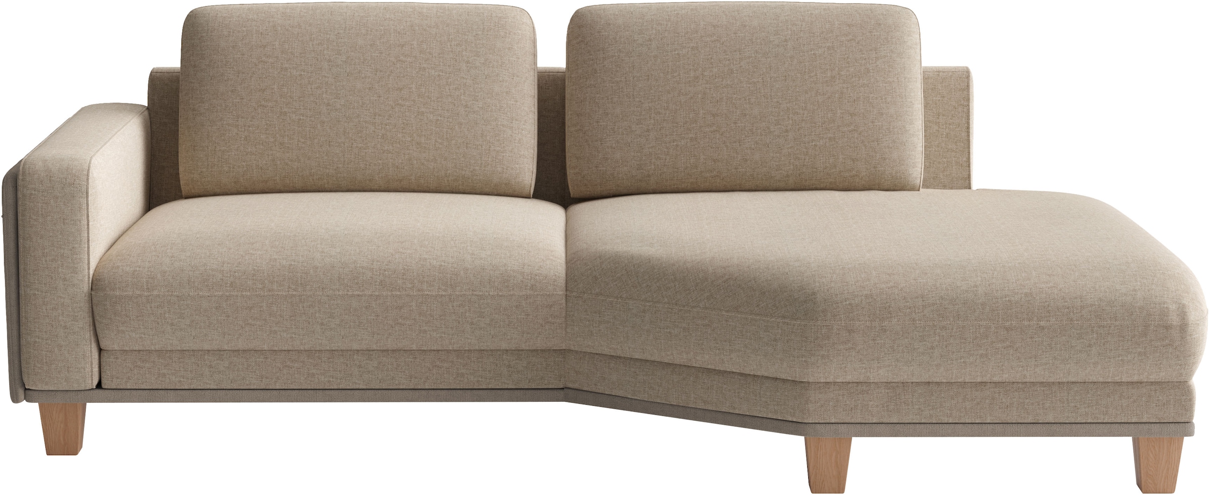 sit&more Ecksofa »Concept« Modernes Sofa in drei Fußfarben zur Auswahl