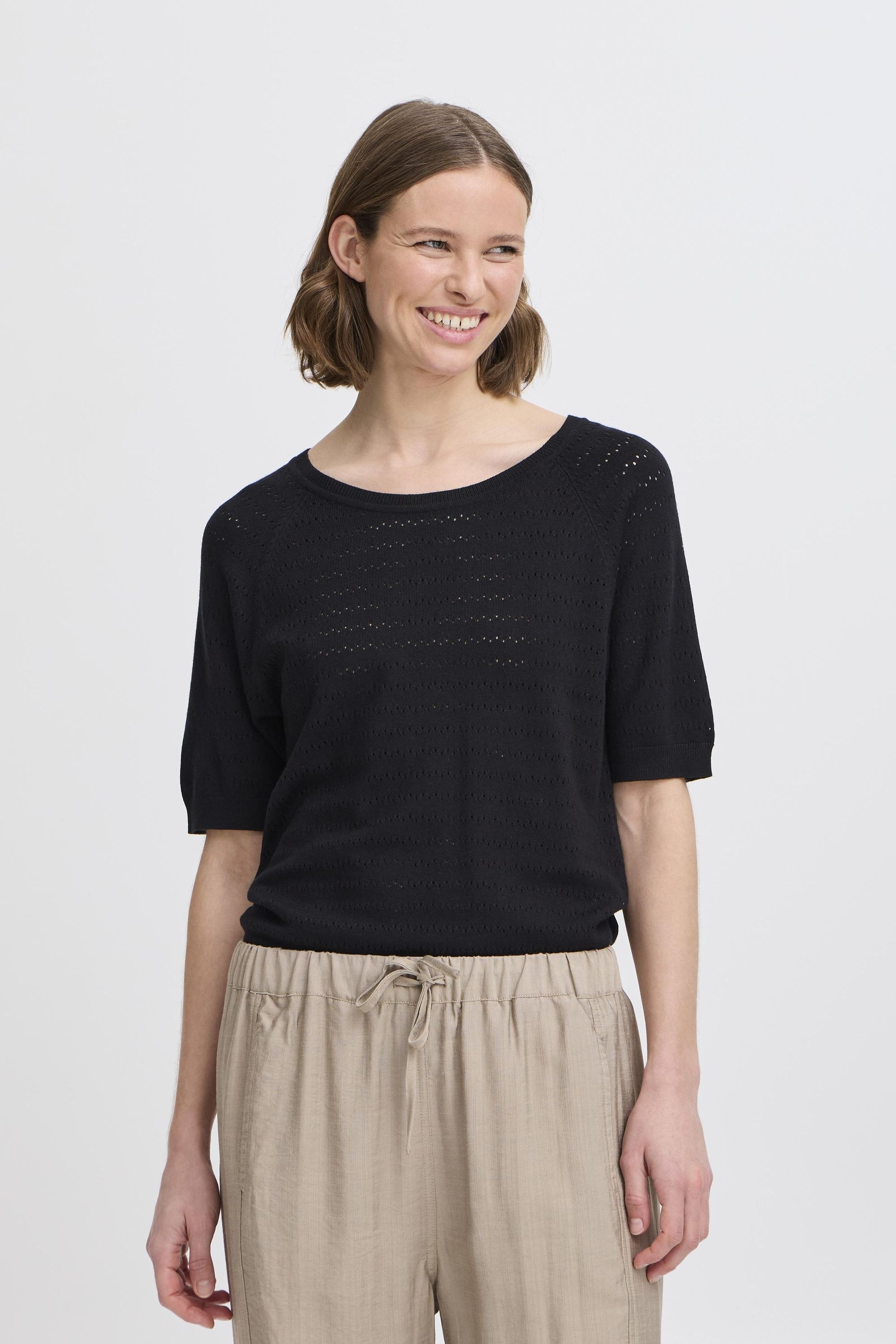 b.young Strickfleece-Pullover »Strickpullover BYOMANJA«