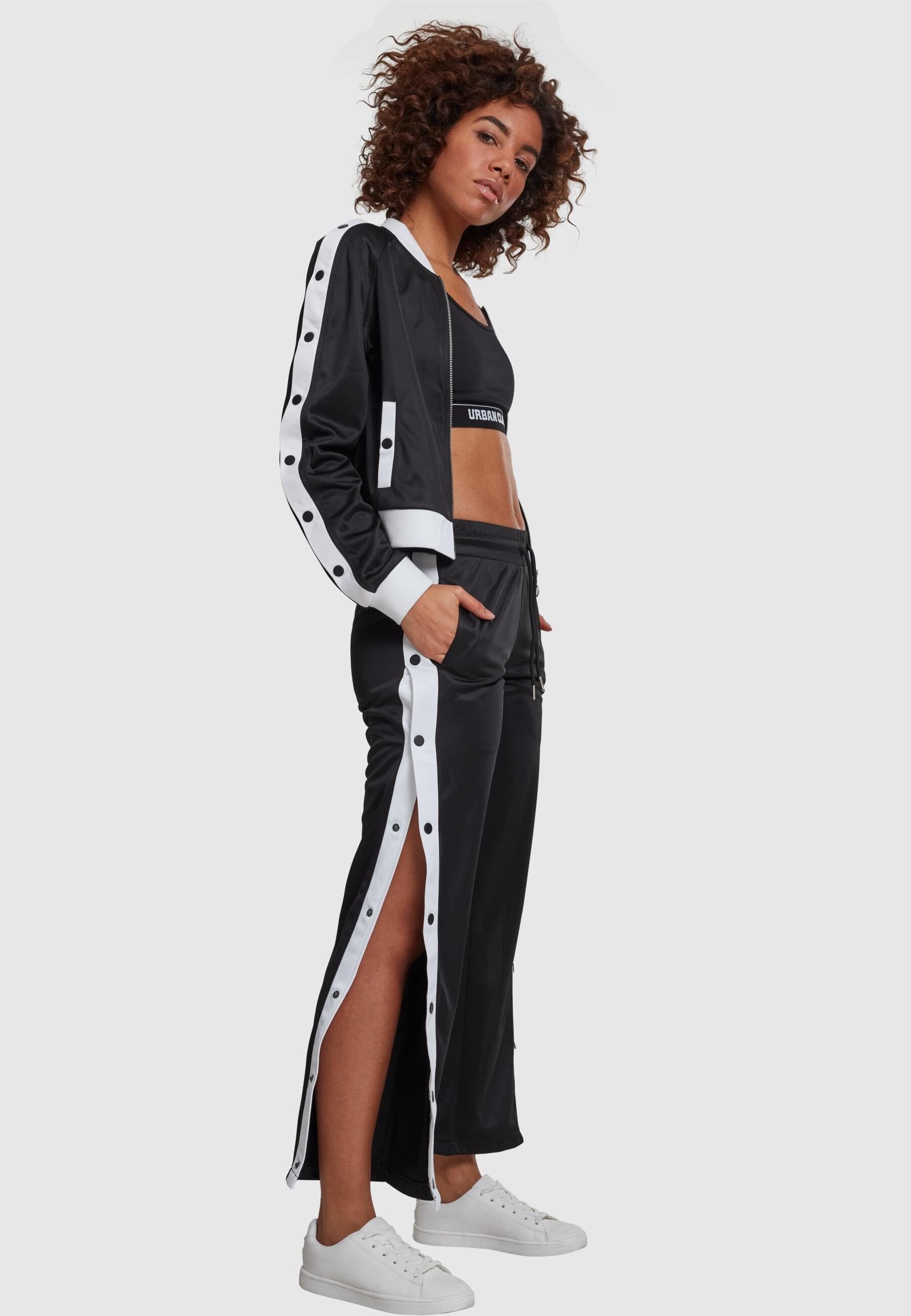 URBAN CLASSICS Anorak »Urban Classics Damen Ladies Button Up Track Jacket«, (1 St.), ohne Kapuze