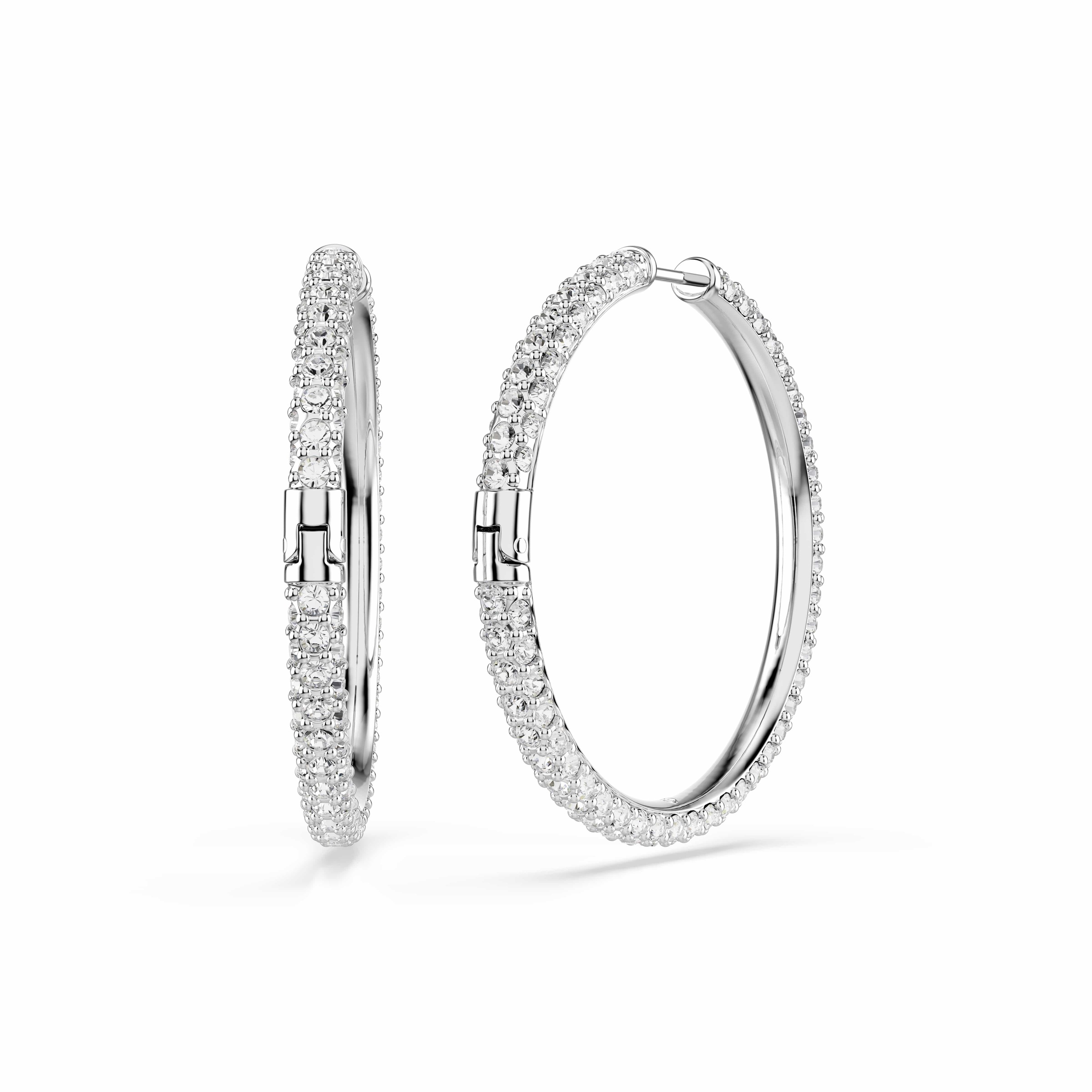Swarovski Paar Creolen »Schmuck Geschenk DEXTERA Ohrringe« mit Swarovski® Kristall