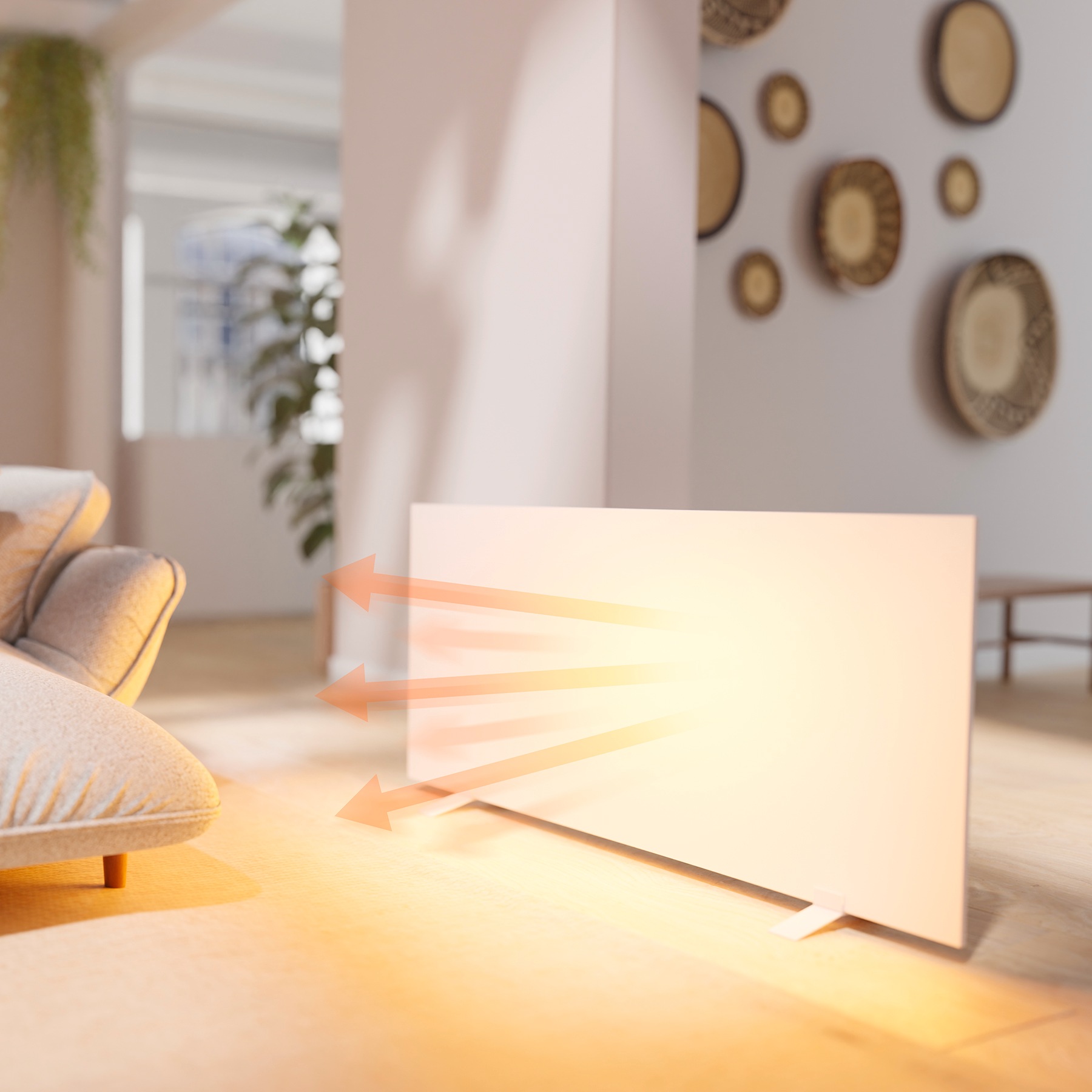 Hombli Smart-Home-Zubehör »Smartes Infrarot Heizpanel 700W«