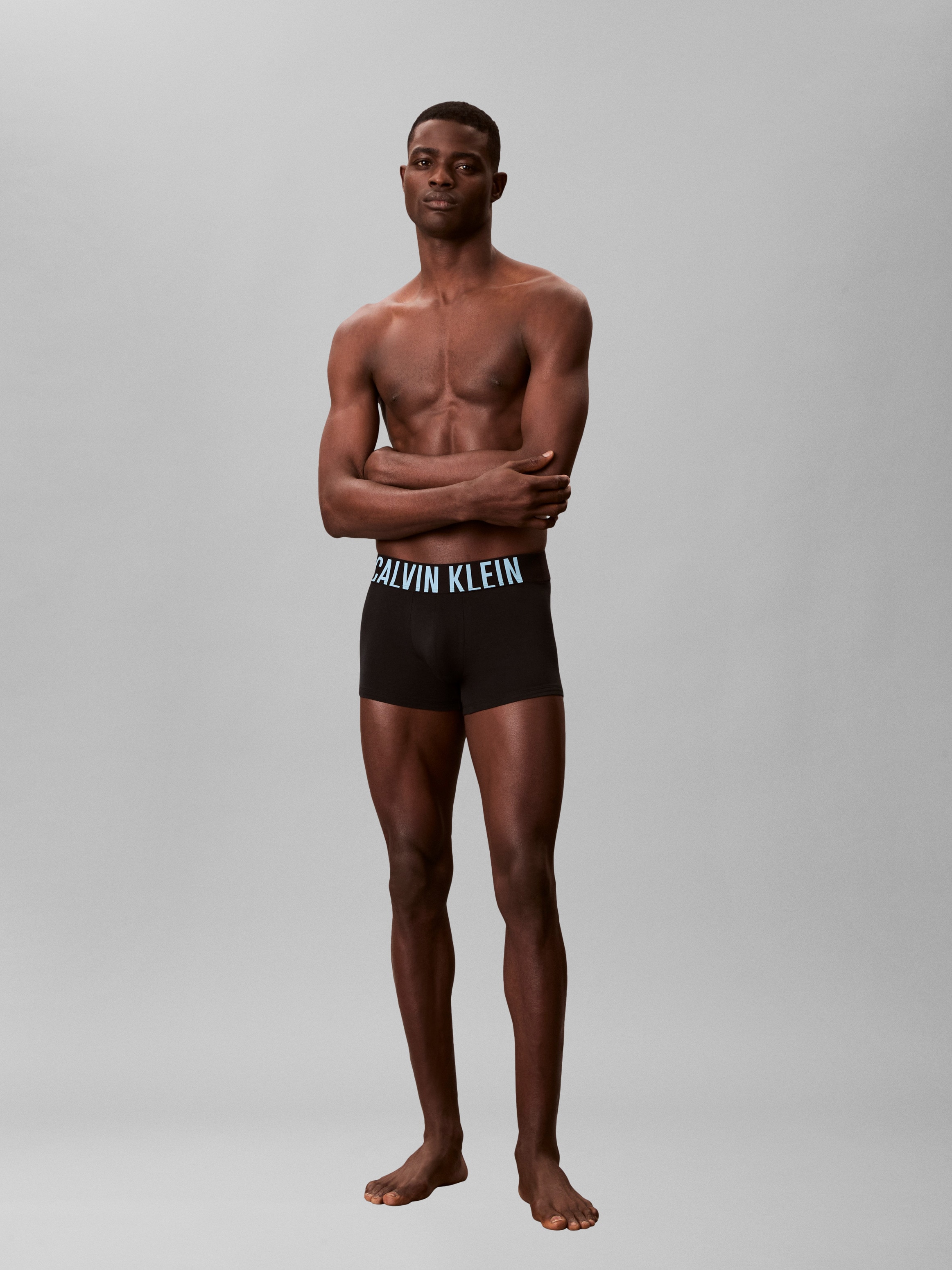 Calvin Klein Underwear Trunk »TRUNK 3PK« Packung, 3er, 3 Stk. mit Logo-Elastikbund