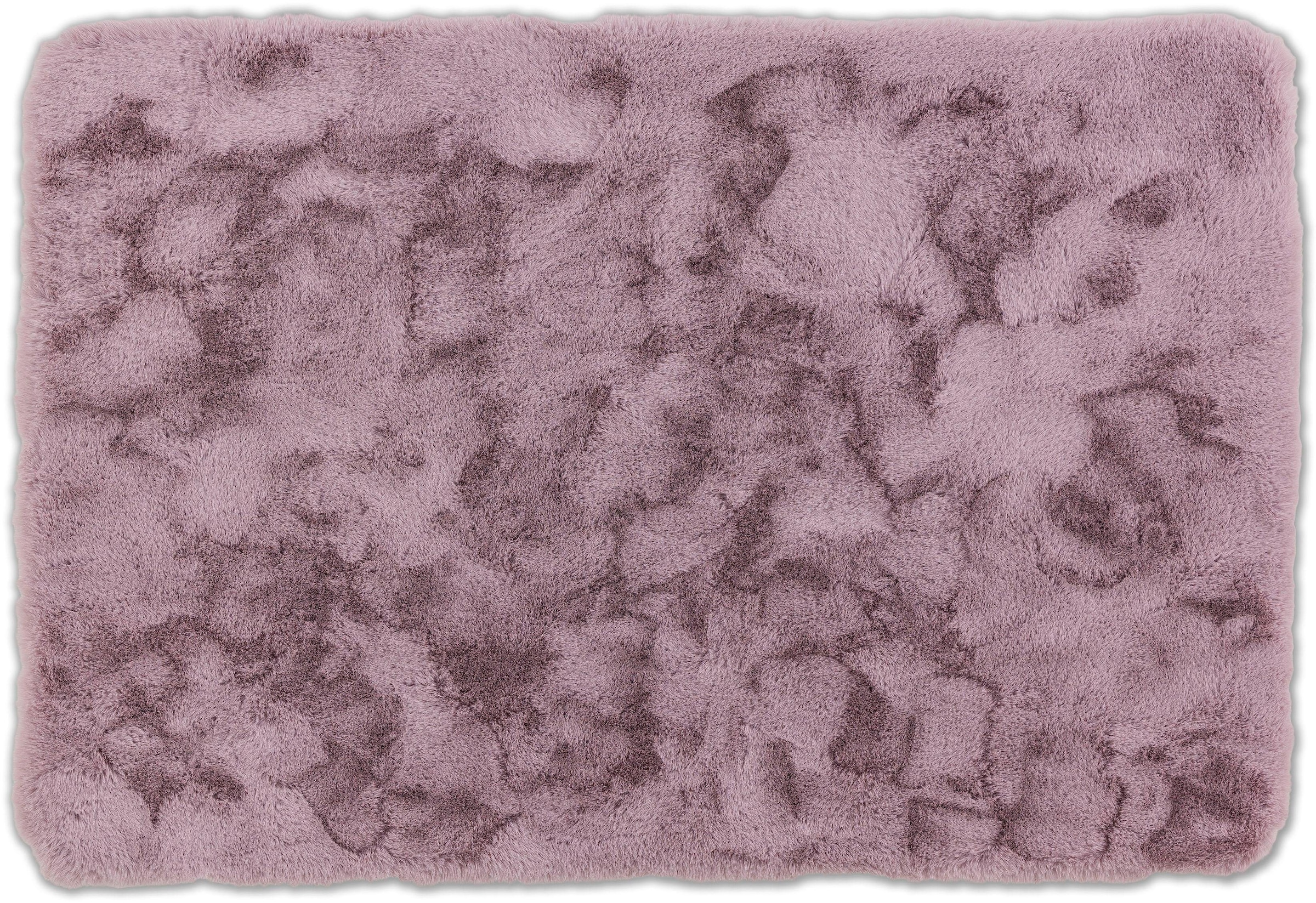 SCHÖNER WOHNEN-Kollektion Badematte »Bali« Höhe 29 mm rutschhemmend beschichtet fußbodenheizungsgeeignet Fell Haptik, kuschelig, Badezimmerteppich, waschbar