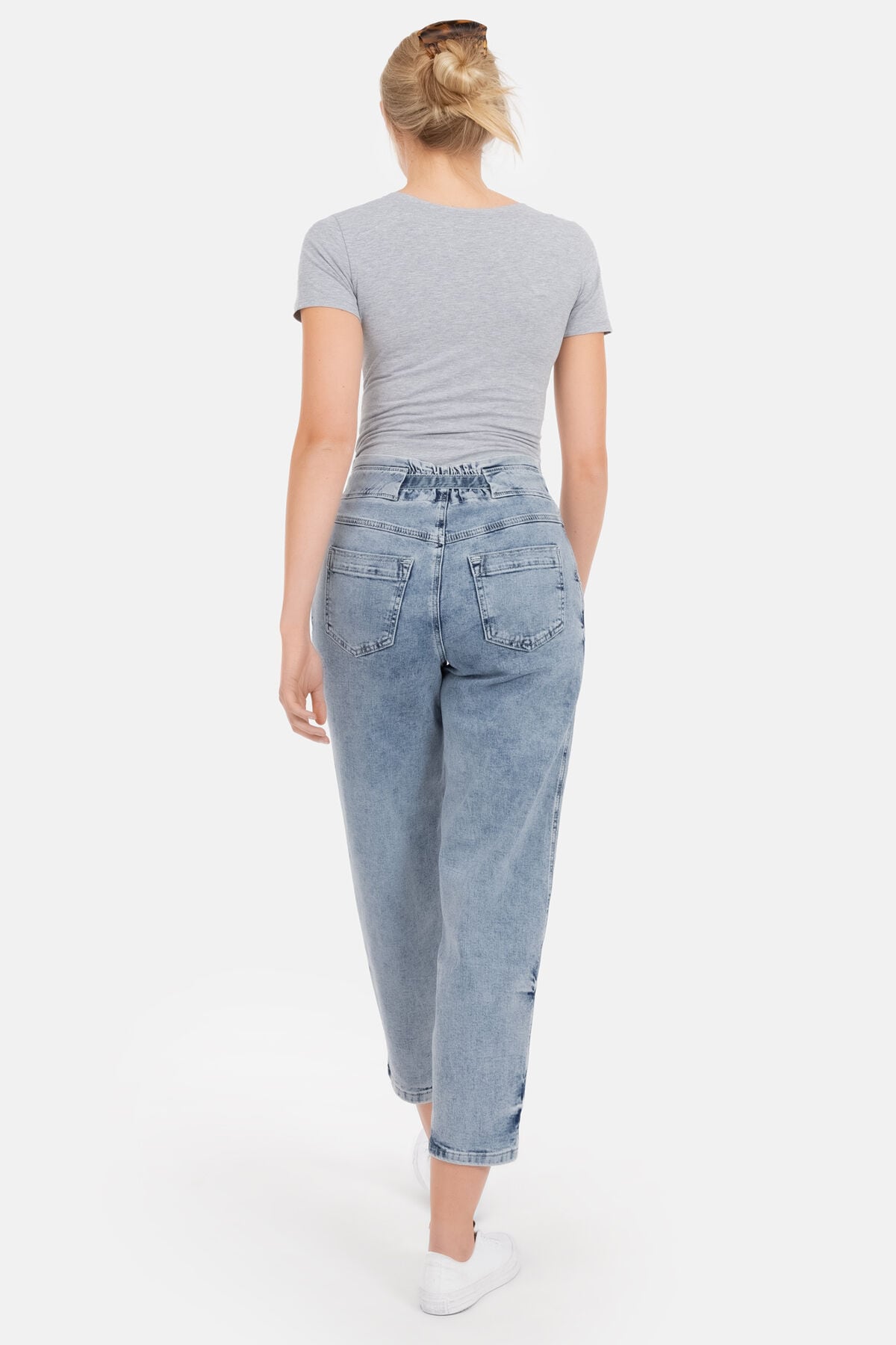 Recover Pants 5-Pocket-Jeans »Bea«, mit Stoffgürtel