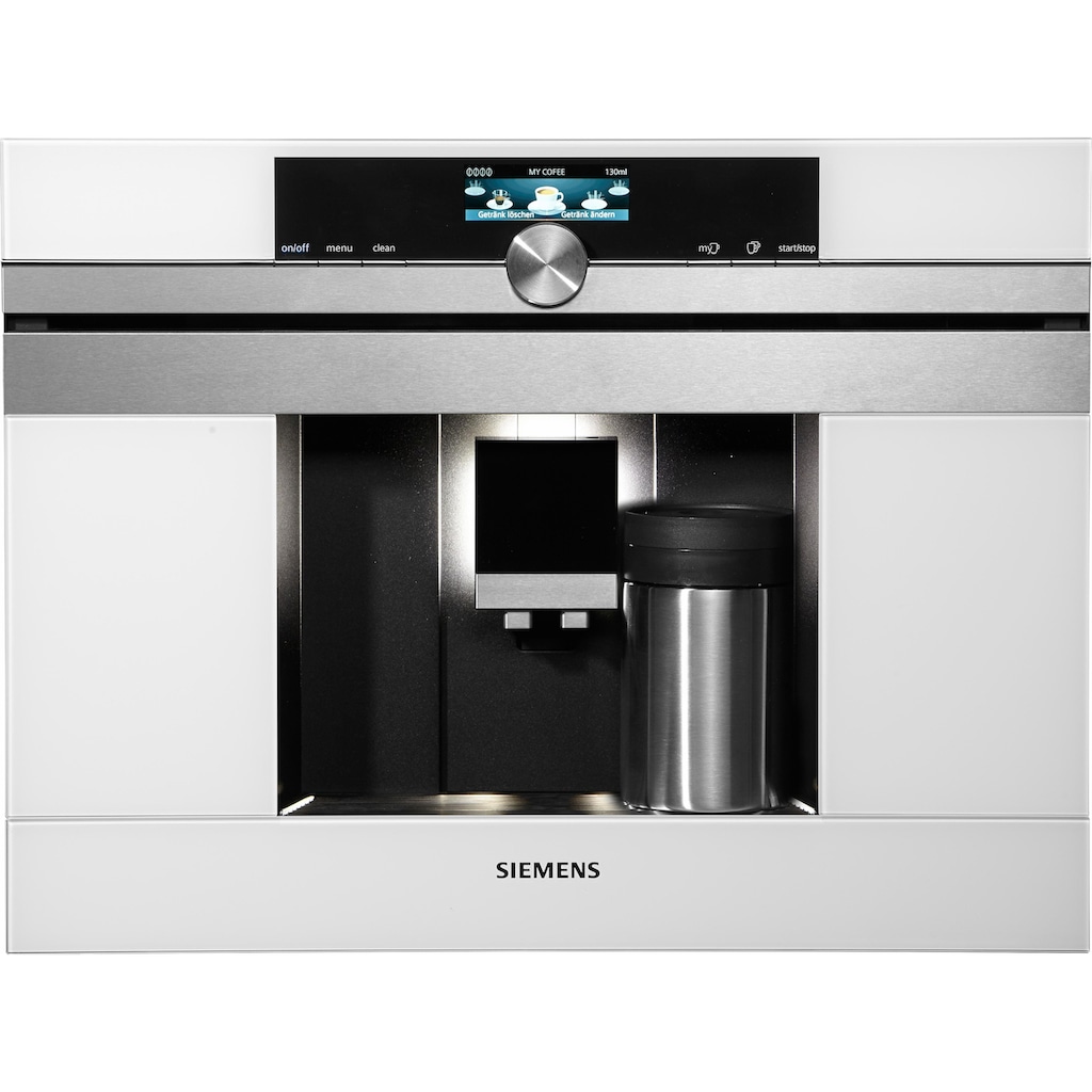 SIEMENS Einbau-Kaffeevollautomat »iQ700 CT636LEW1«