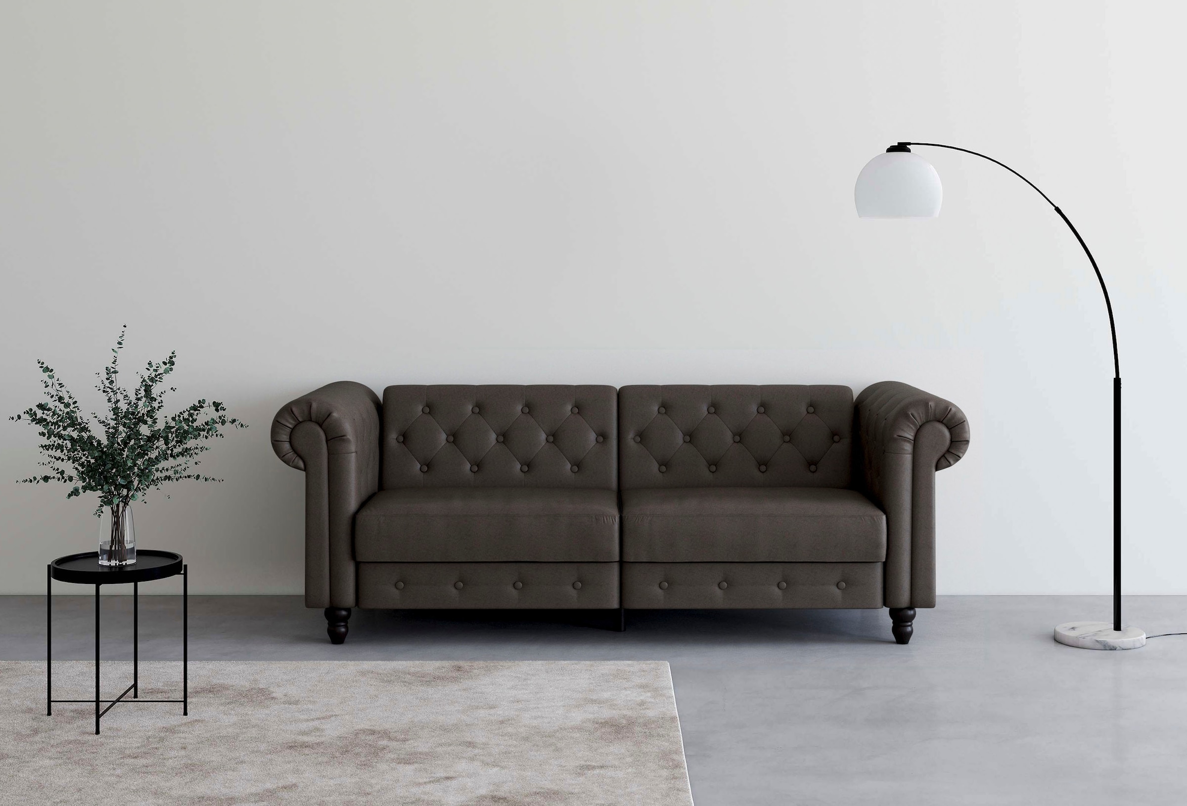 3-Sitzer »Felix, Schlafsofa 236 cm, (Liegefläche 108x190cm), Rückenlehne«, 3-fach...