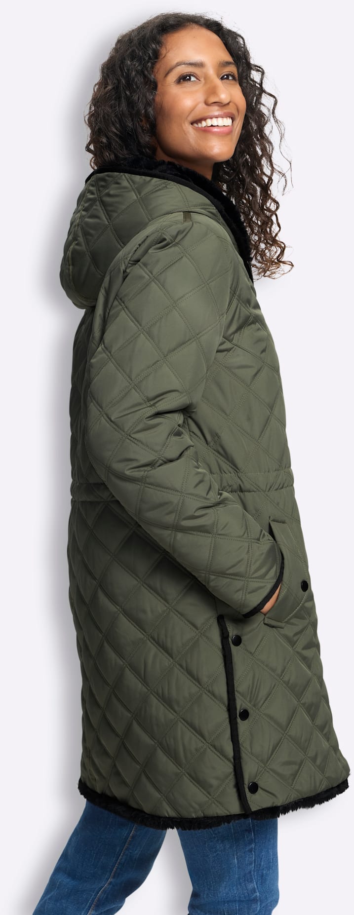 heine Wendejacke mit Kapuze