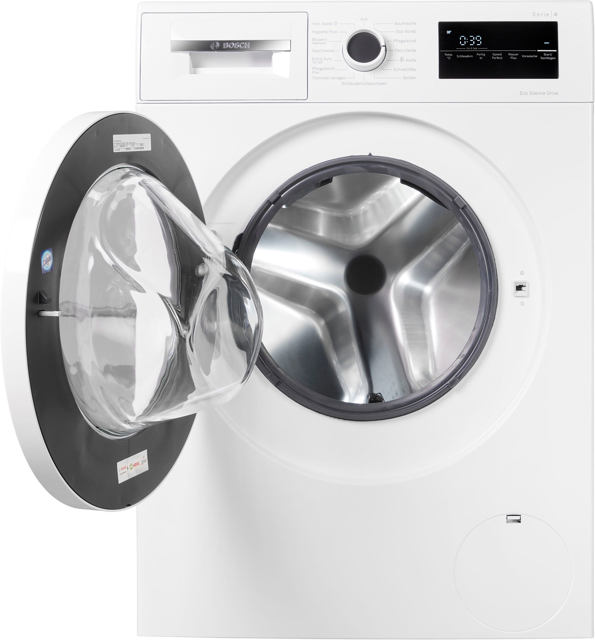 BOSCH Waschmaschine Serie 4 "WAN28225" 8 kg 1400 U/min Knitter-Programm Iro günstig online kaufen