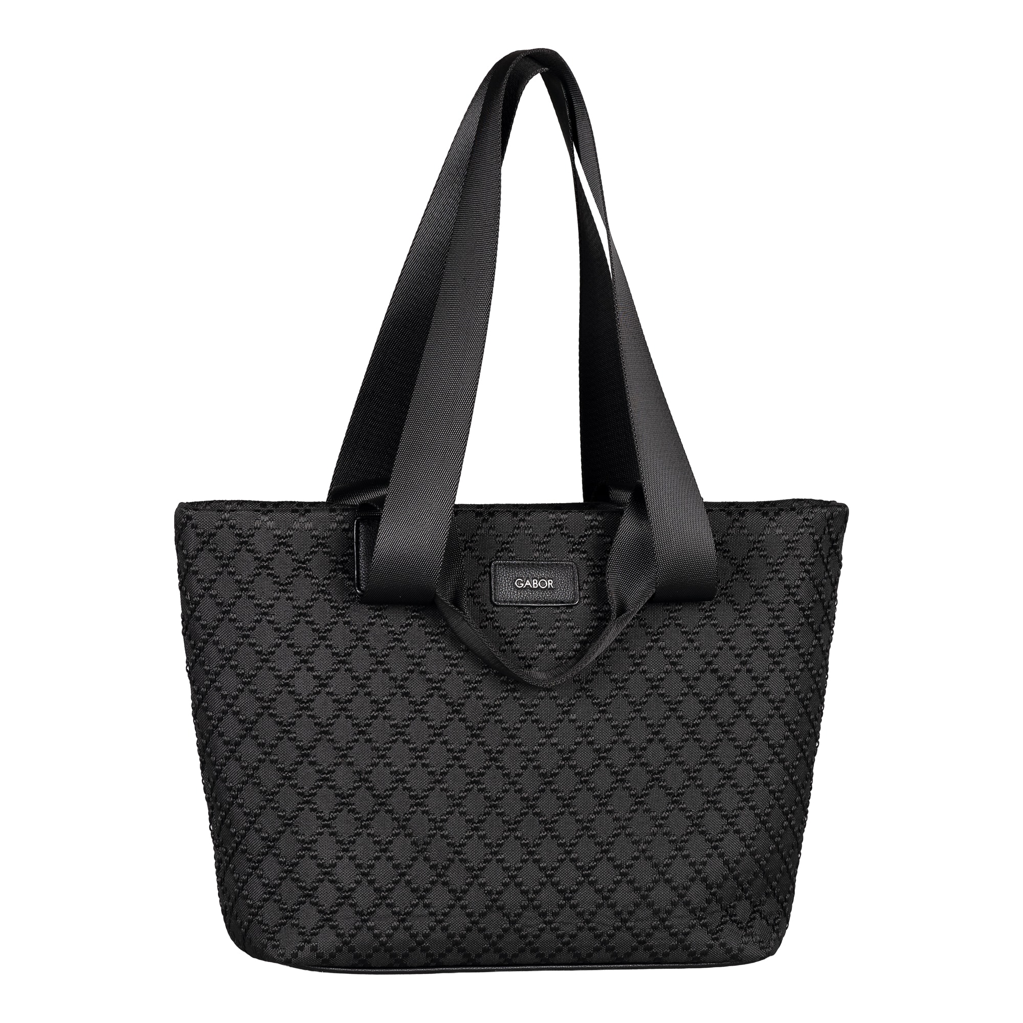Gabor Shopper »Helmea« Damen Handtasche, Schultertasche mit modischem Muster