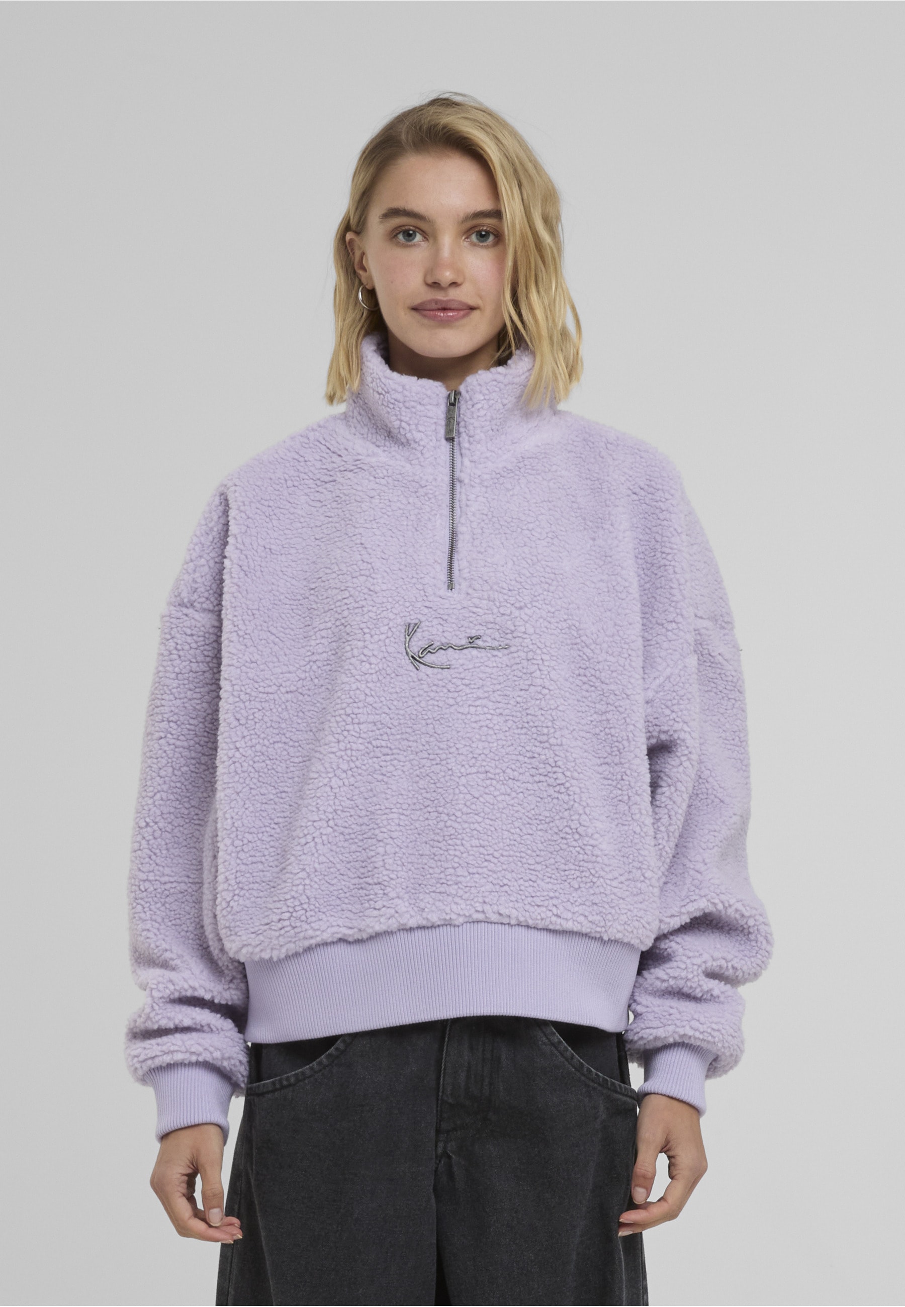 Karl Kani Sweatjacke »Karl Kani KK Metal Signature Teddy Troyer«