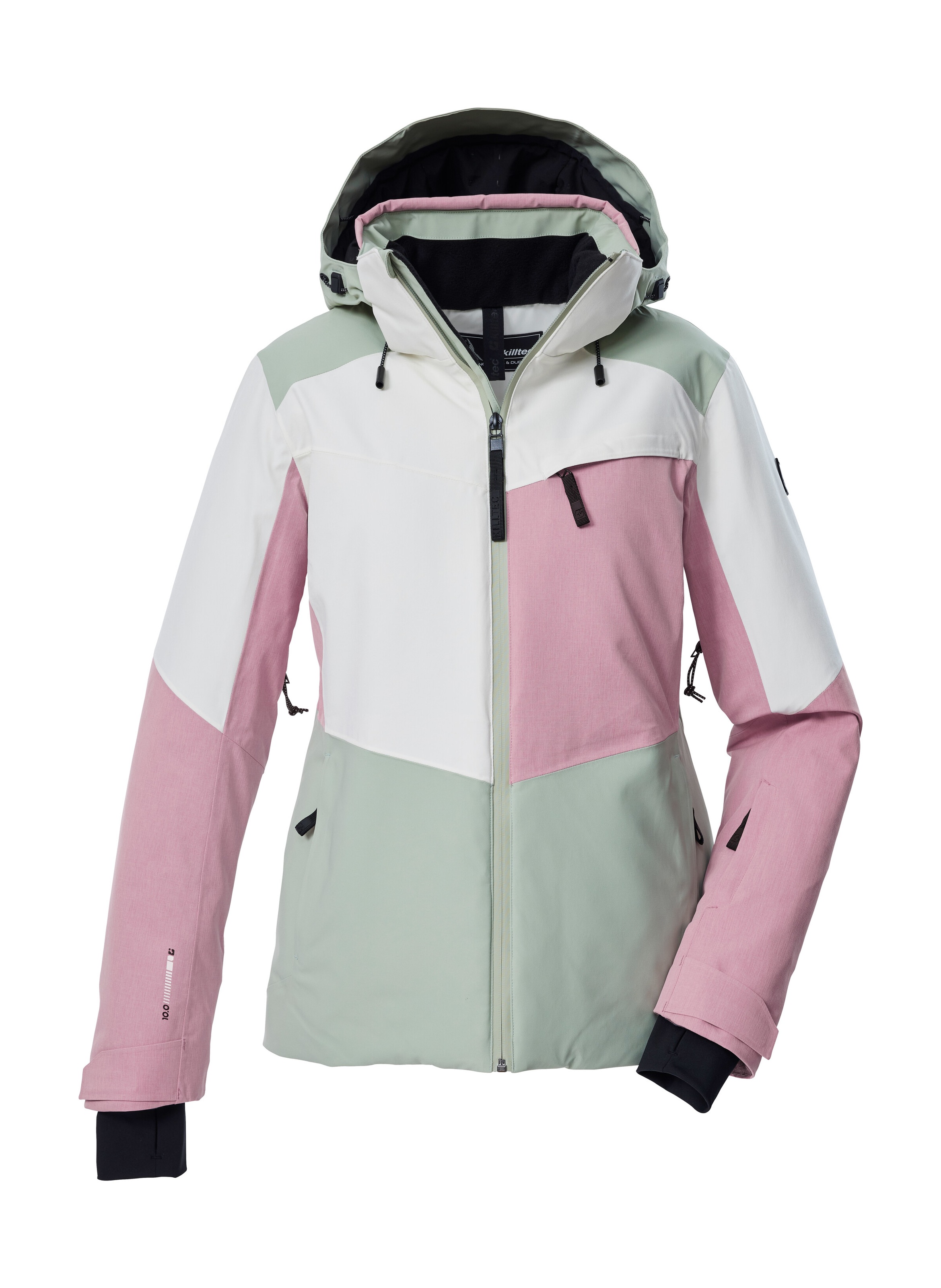 Killtec Skijacke "KSW 39 WMN SKI JCKT" Wasserdichte Damen Skijacke mit Atmungsaktivität und cleveren Features