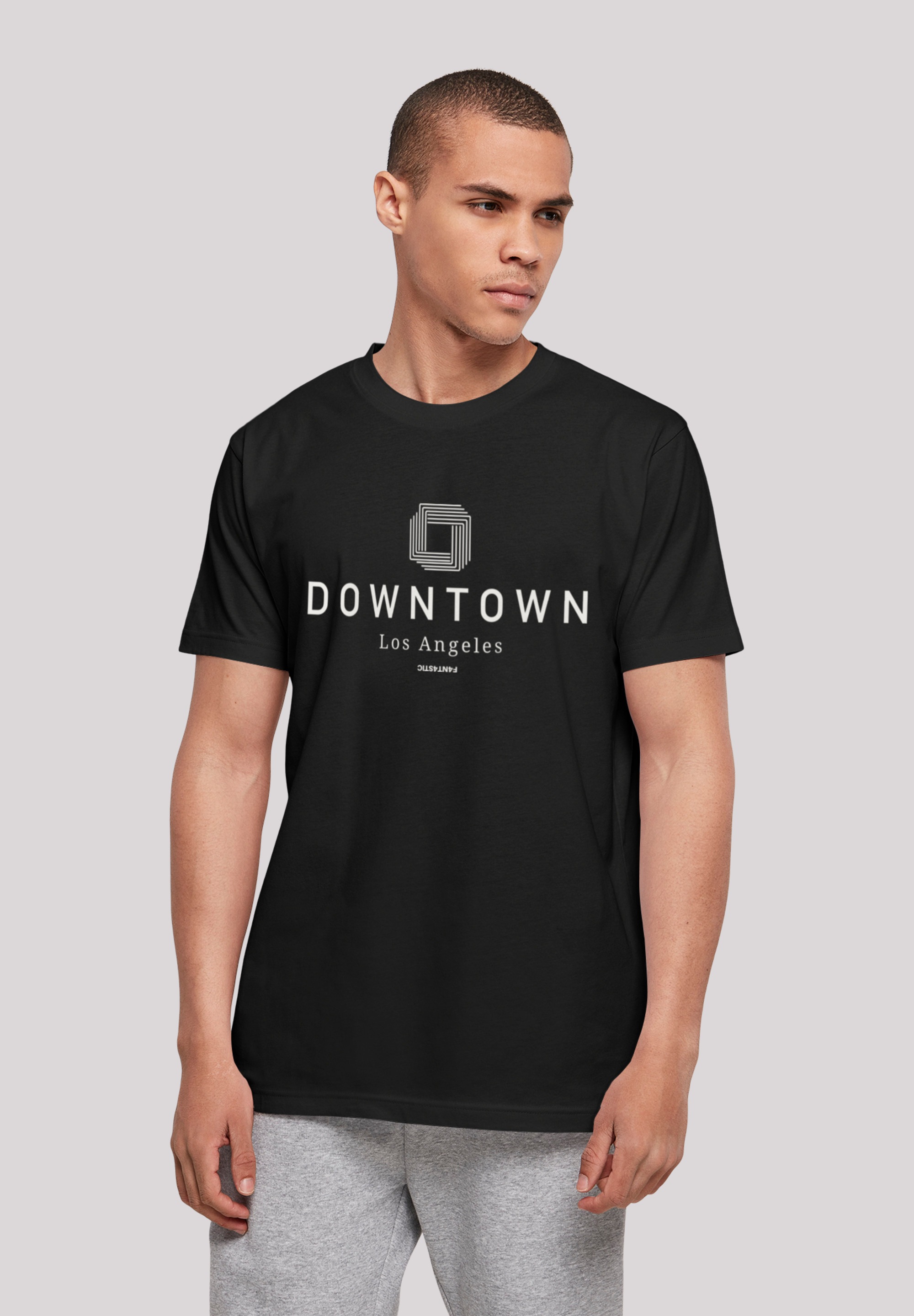 F4NT4STIC T-Shirt "Downtown LA TEE UNISEX", Print günstig online kaufen