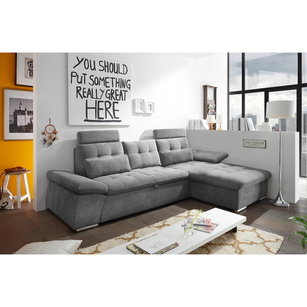 ED EXCITING DESIGN Ecksofa »Nalo«