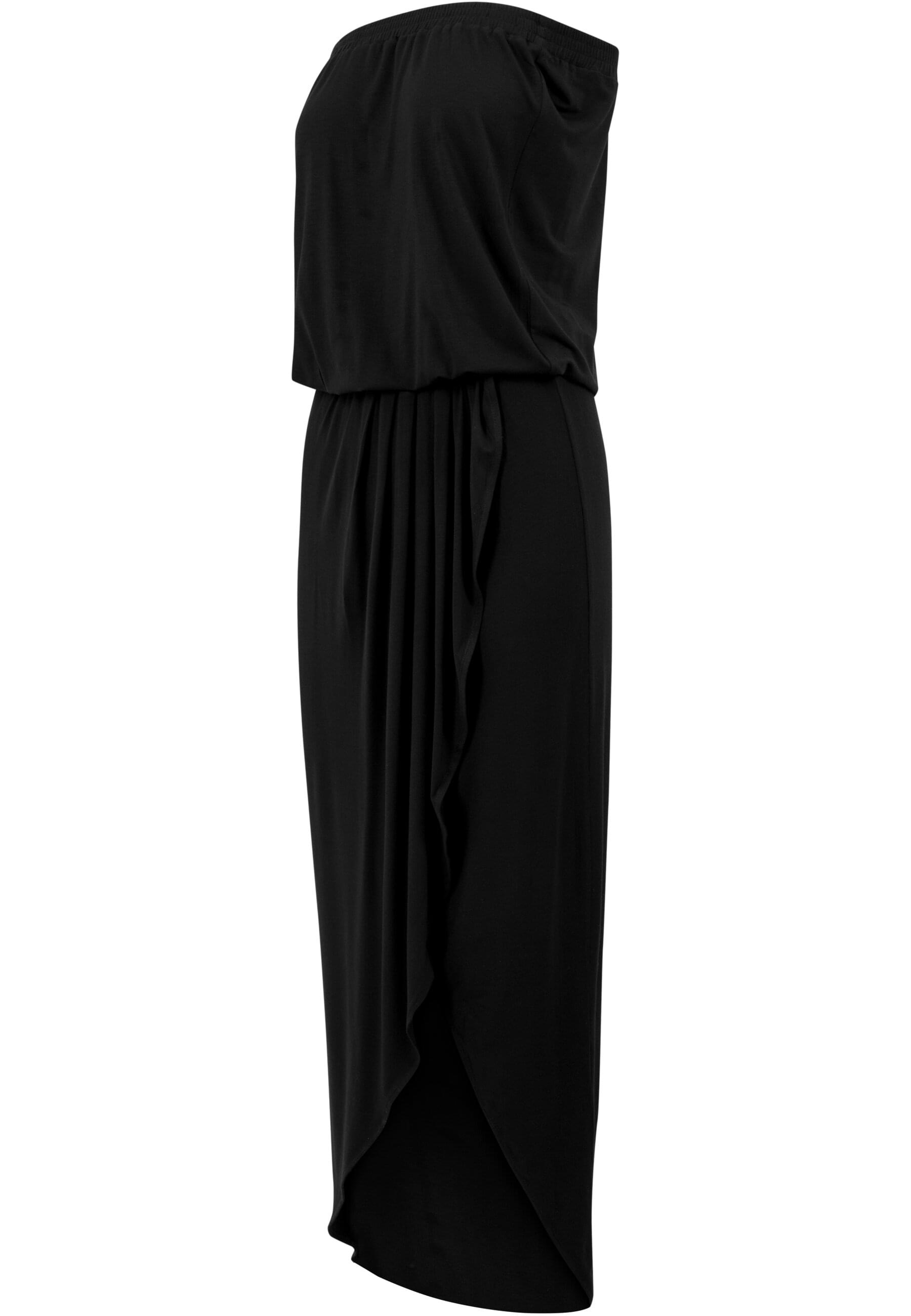 URBAN CLASSICS Shirtkleid »Urban Classics Damen Ladies Viscose Bandeau Dress«, (1 tlg.)