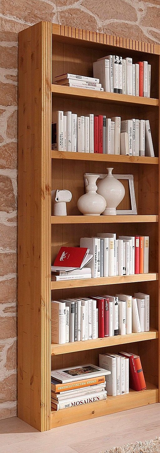 OTTO home Anbauregal "Bergen" Anbauregale sind nur mit Grundregalen stellbar, aus Kiefernholz