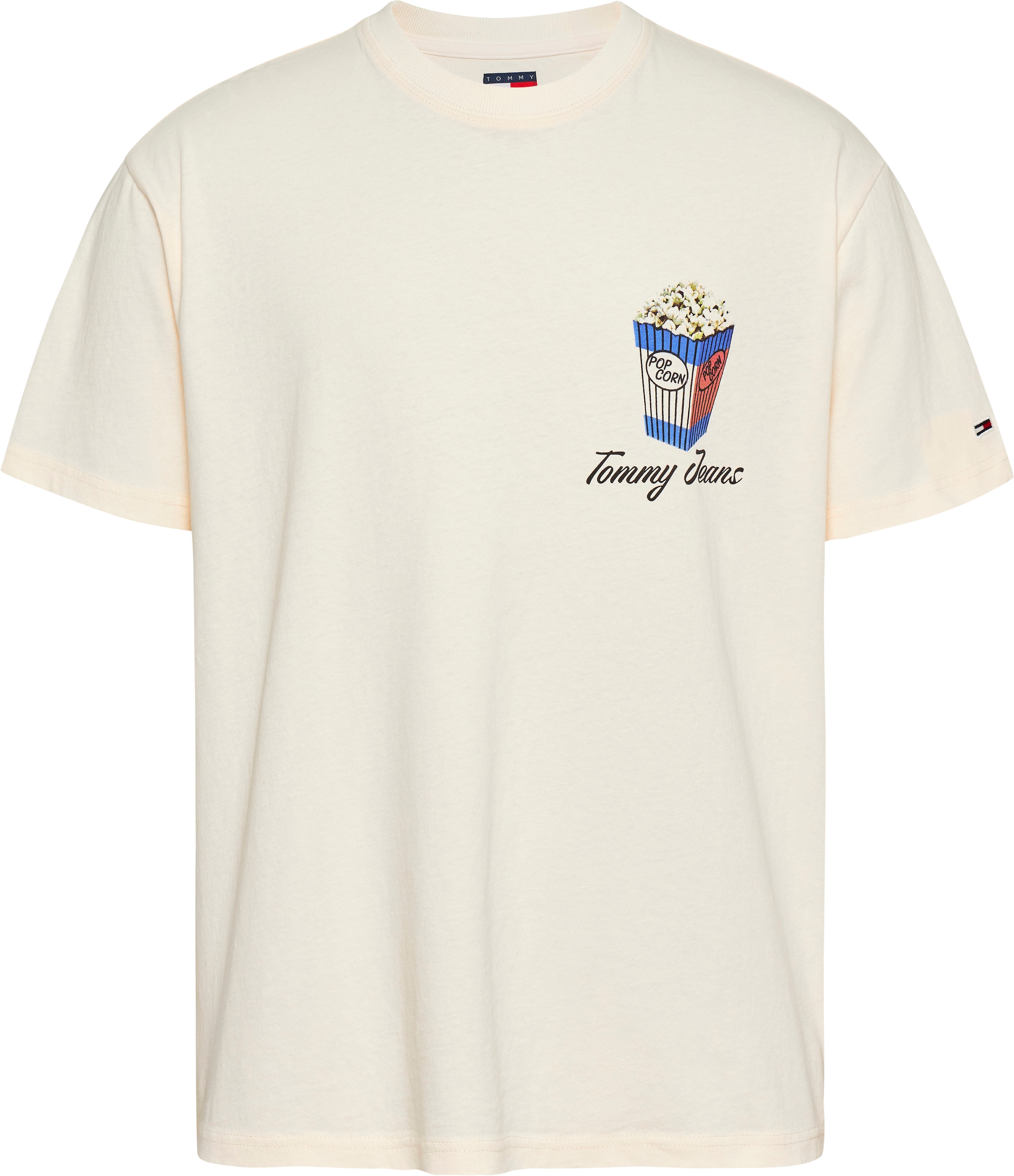 Tommy Jeans T-Shirt »TJM RLX NOVELTY 2 GMD TEE«, mit großem Logo am Rücken