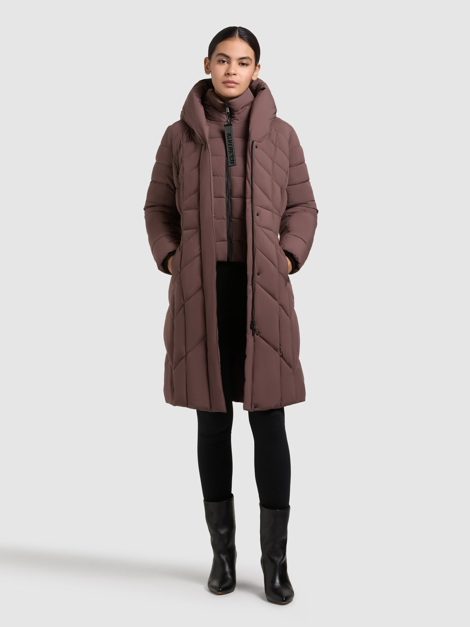 khujo Steppmantel "LAIO 2IN1 (EINSATZ HERAUSNEHMBAR)" günstig online kaufen