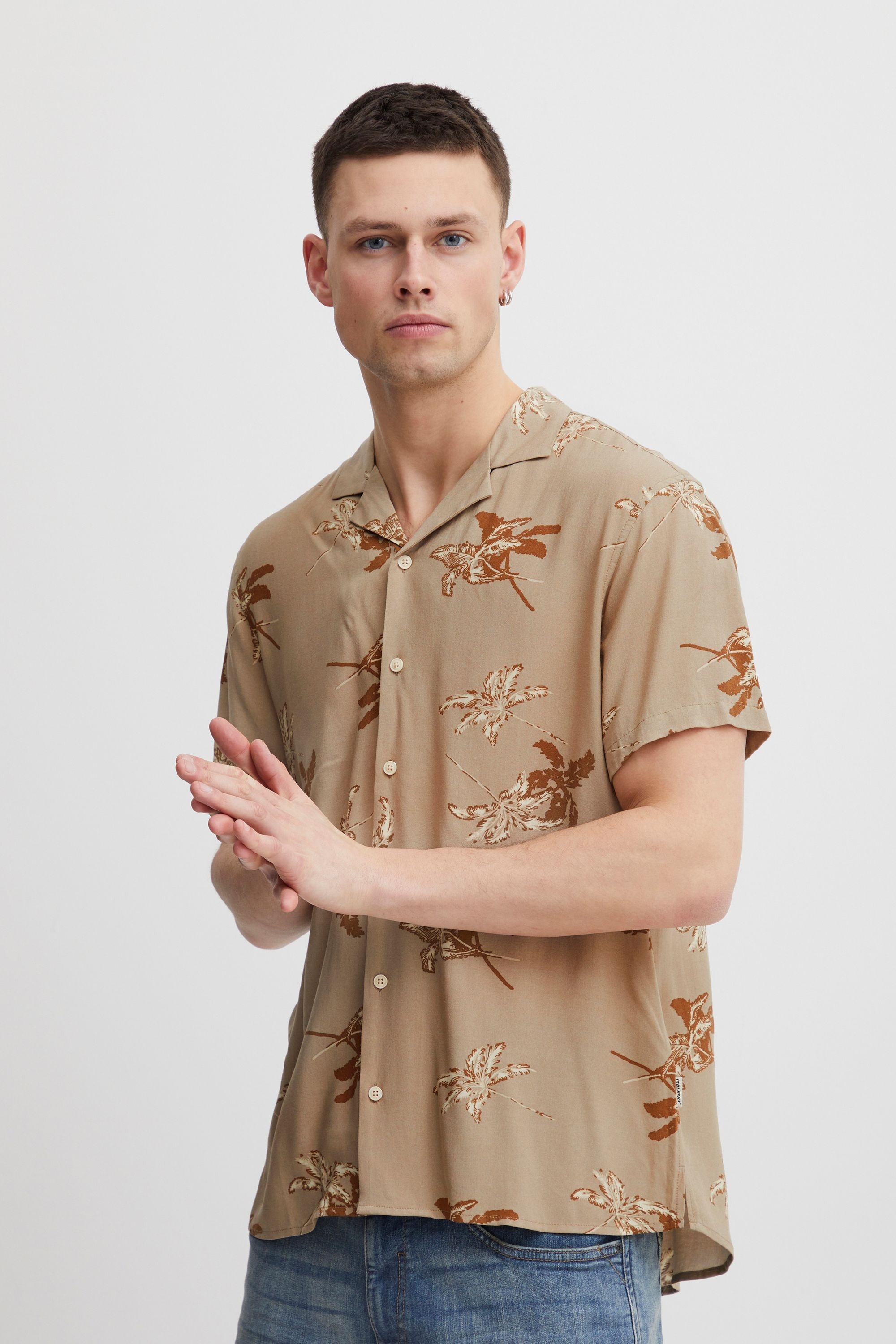 Blend Kurzarmhemd "BHShirt", Stilvolles Hemd mit kurzen Ärmeln günstig online kaufen