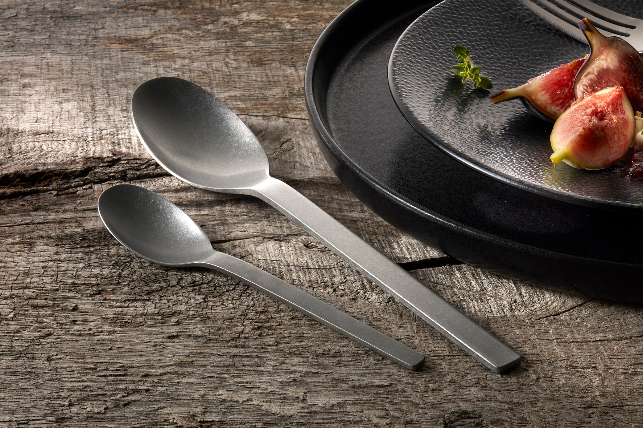 Zwilling Besteck-Set »Minimale mattiert«, (Set, 30 tlg.), 18/10 Edelstahl, Rostfrei, Vintage Look, für bis zu sechs Personen