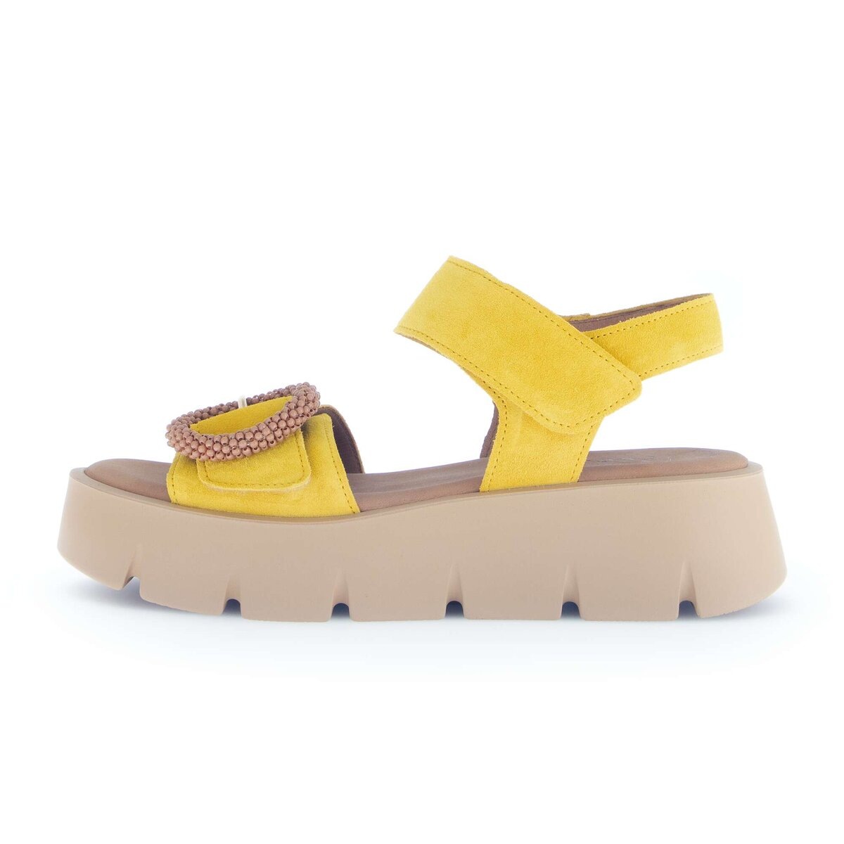 Gabor Plateausandaletten "Plateau Sandale Rauleder" günstig online kaufen