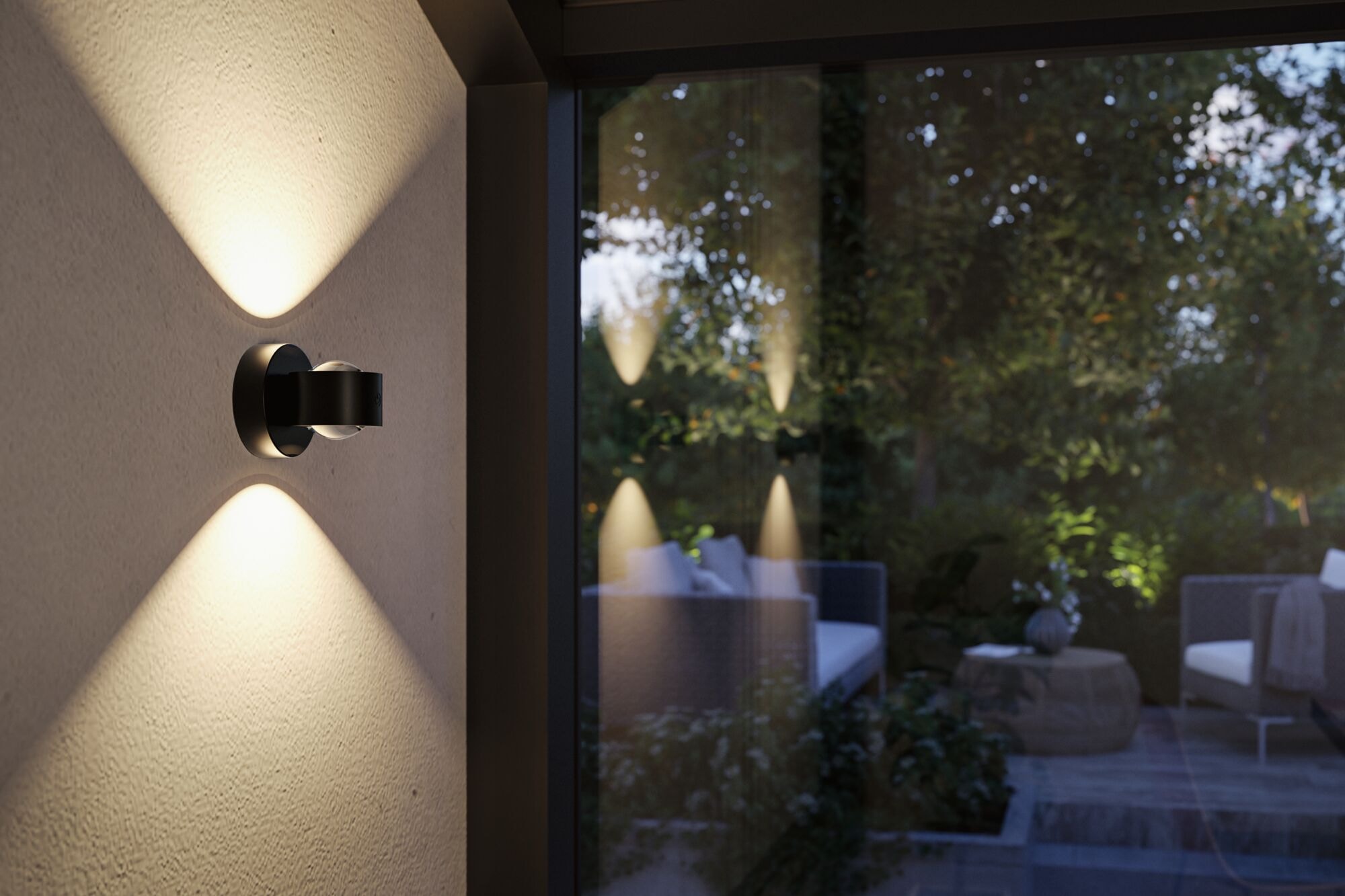 Paulmann LED Wandleuchte »Zorik dim 2,2W« LED-Modul 2 Stk. Dimmbar