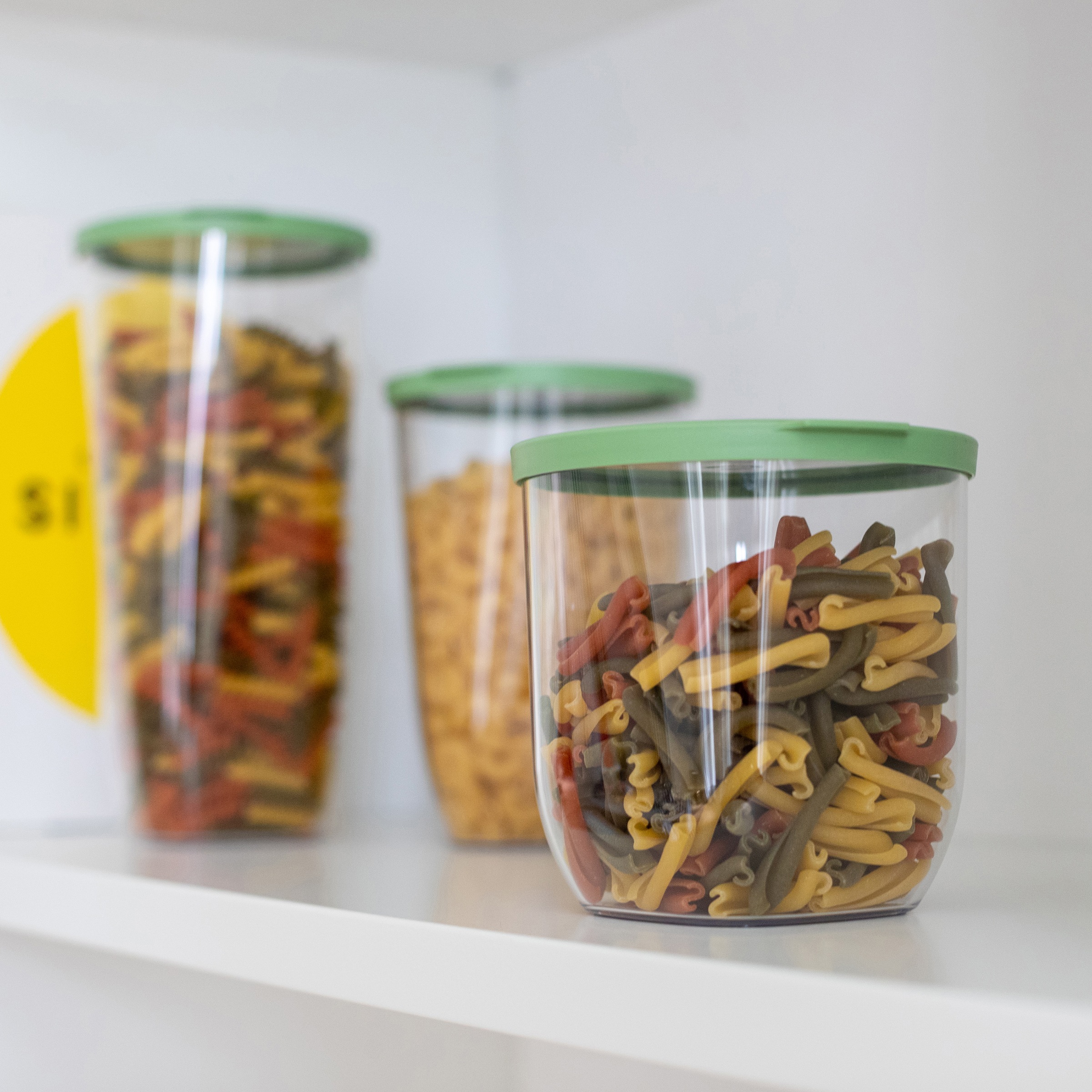 KOZIOL Vorratsdose »CONNECT DRY STORAGE M«, (1 tlg.), spülmaschinengeeignet,melaminfrei,recycelbar 1.5L
