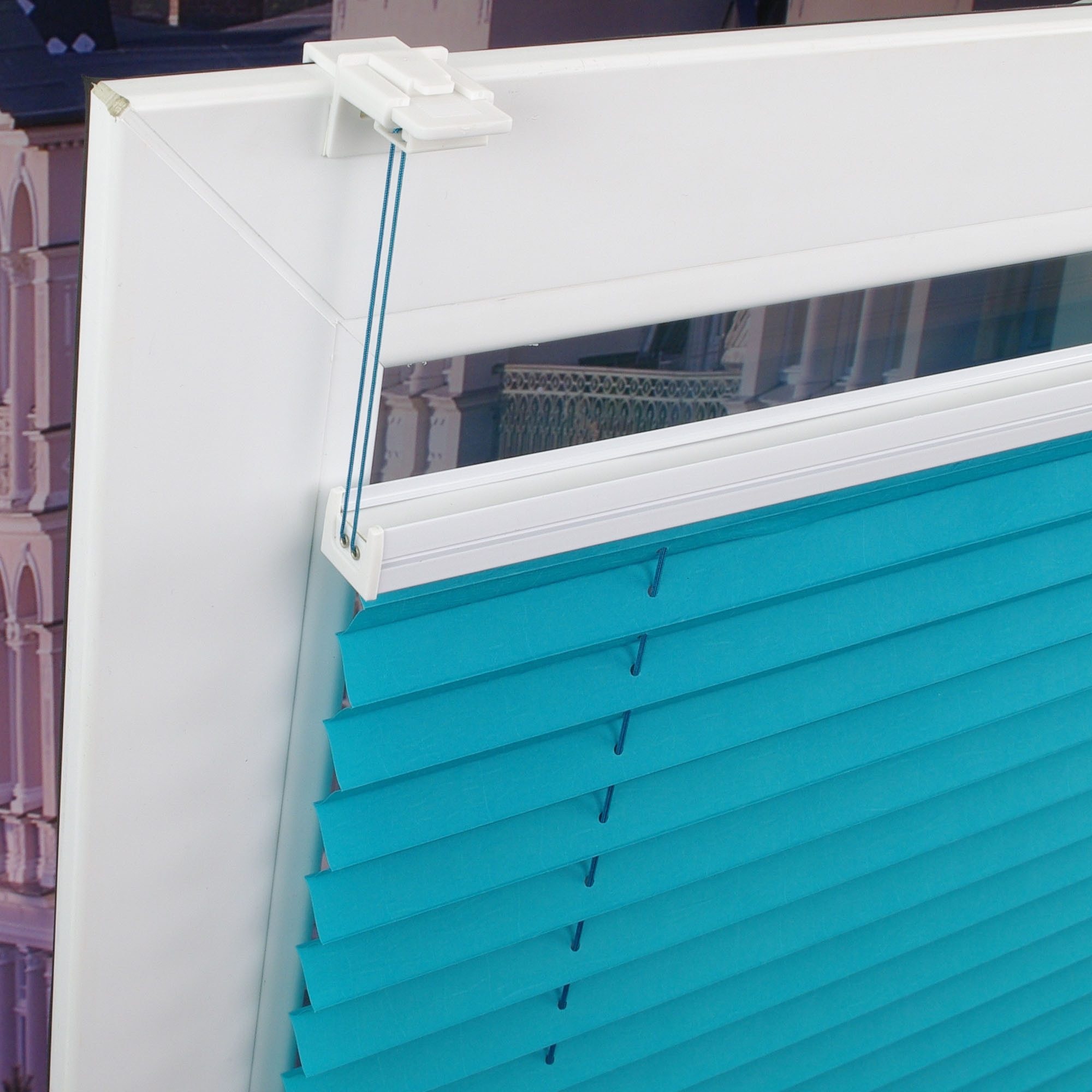 Thumbnail - Liedeco Plissee "Klemmfix Plissee YOUNG COLOURS" Lichtschutz ohne Bohren in Führungsschienen