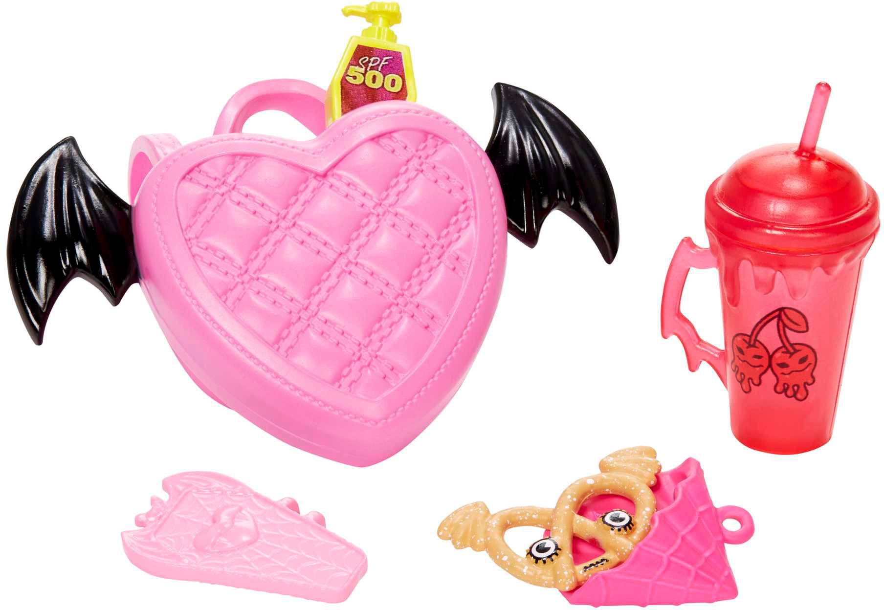 MonsterHigh™ Anziehpuppe »Draculaura mit Fledermaus«