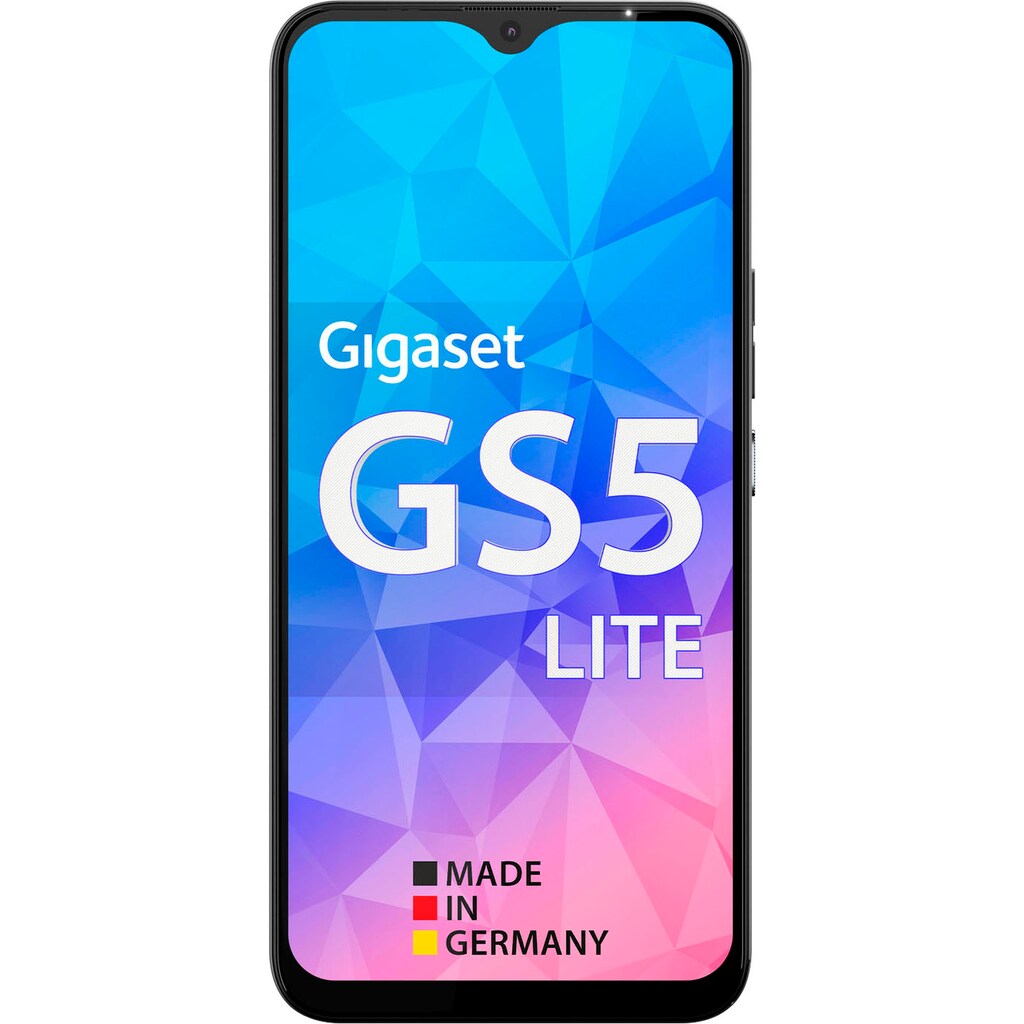 Gigaset Smartphone »GS5 LITE«, Dark Titanium Grey, 16 cm/6,3 Zoll, 64 GB Speicherplatz, 48 MP Kamera