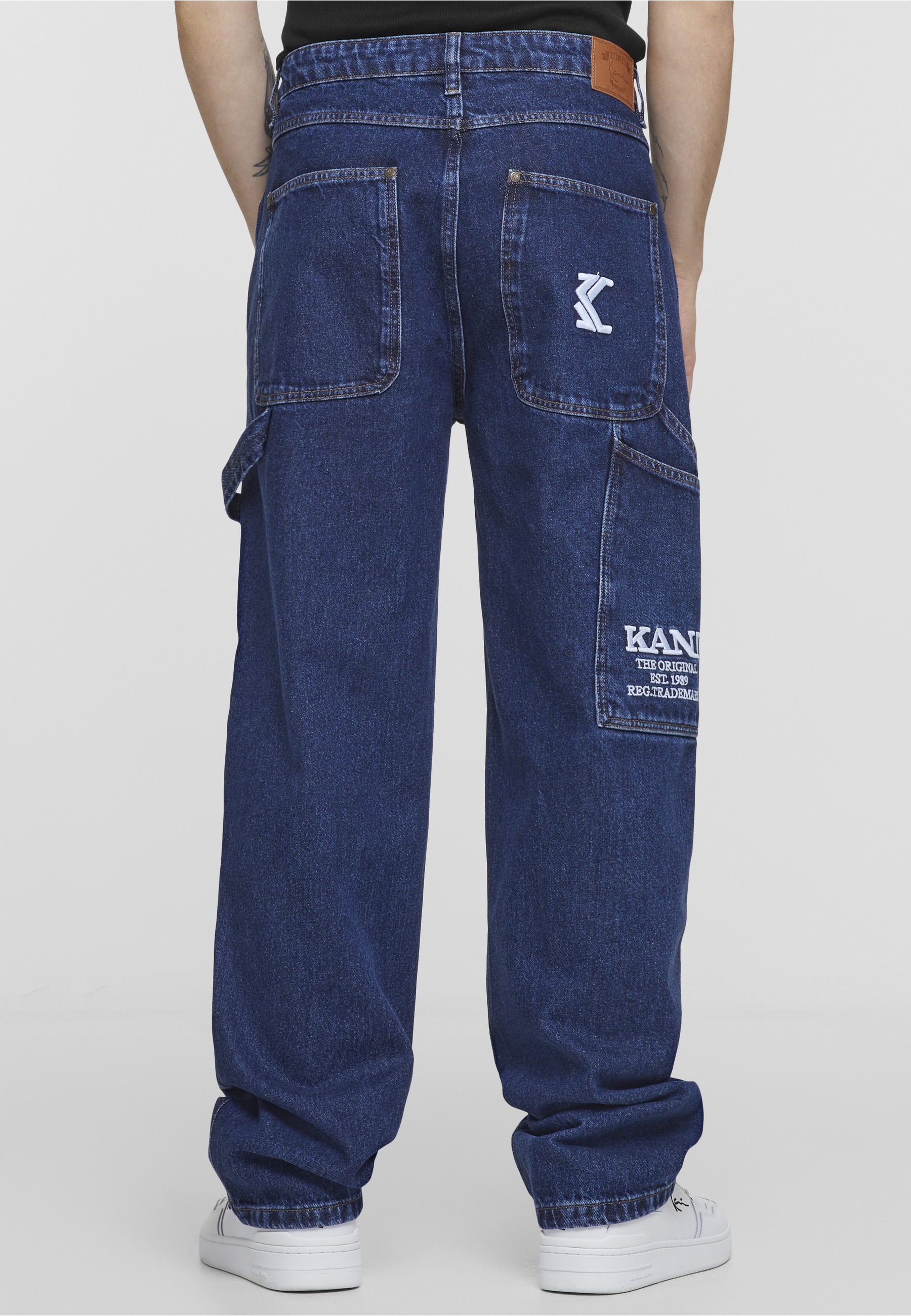 Karl Kani Bequeme Jeans »Karl Kani Herren KK Retro Baggy Workwear Denim«