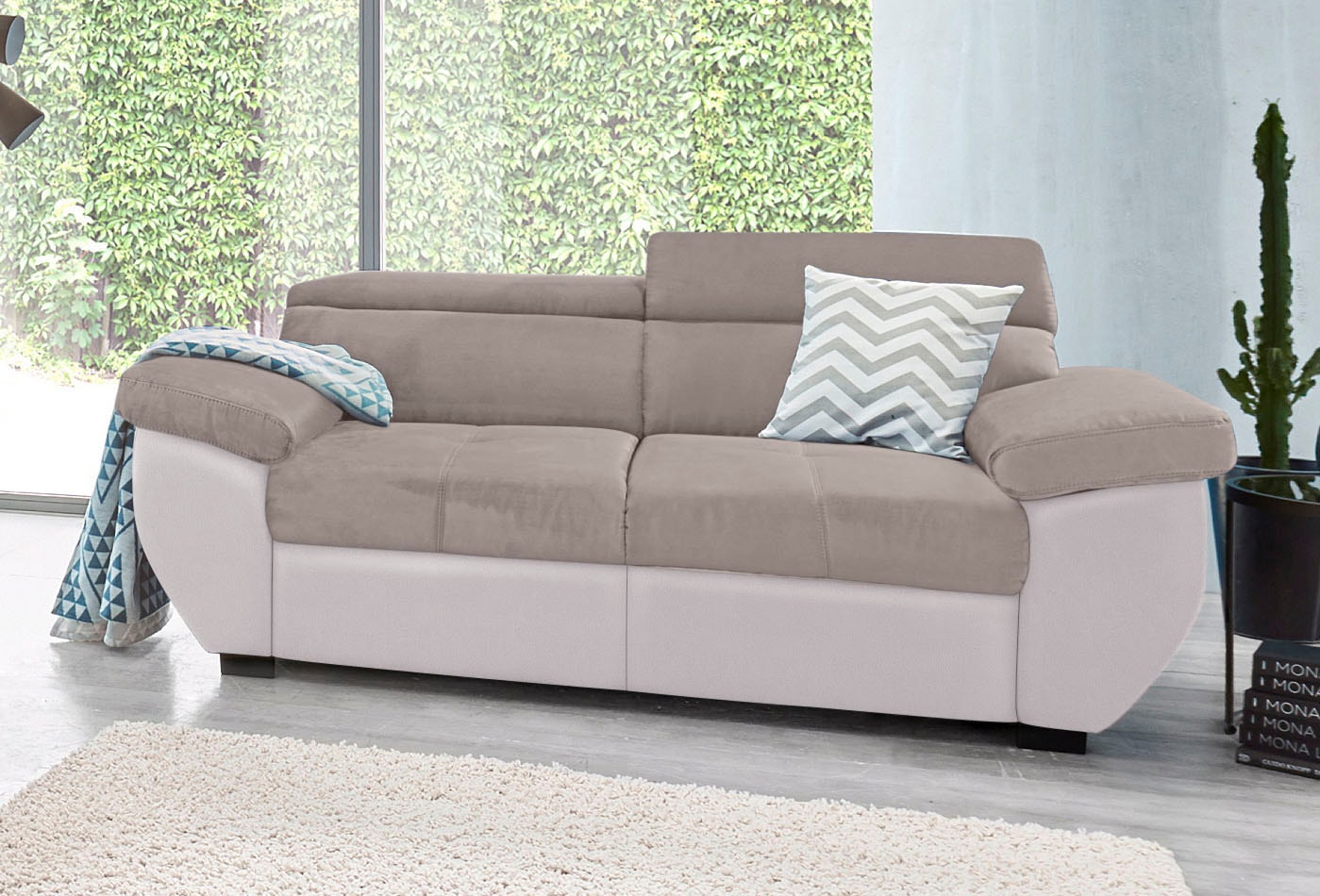 COTTA »Speedway« Big-Sofa mit Kopfteilverstellung