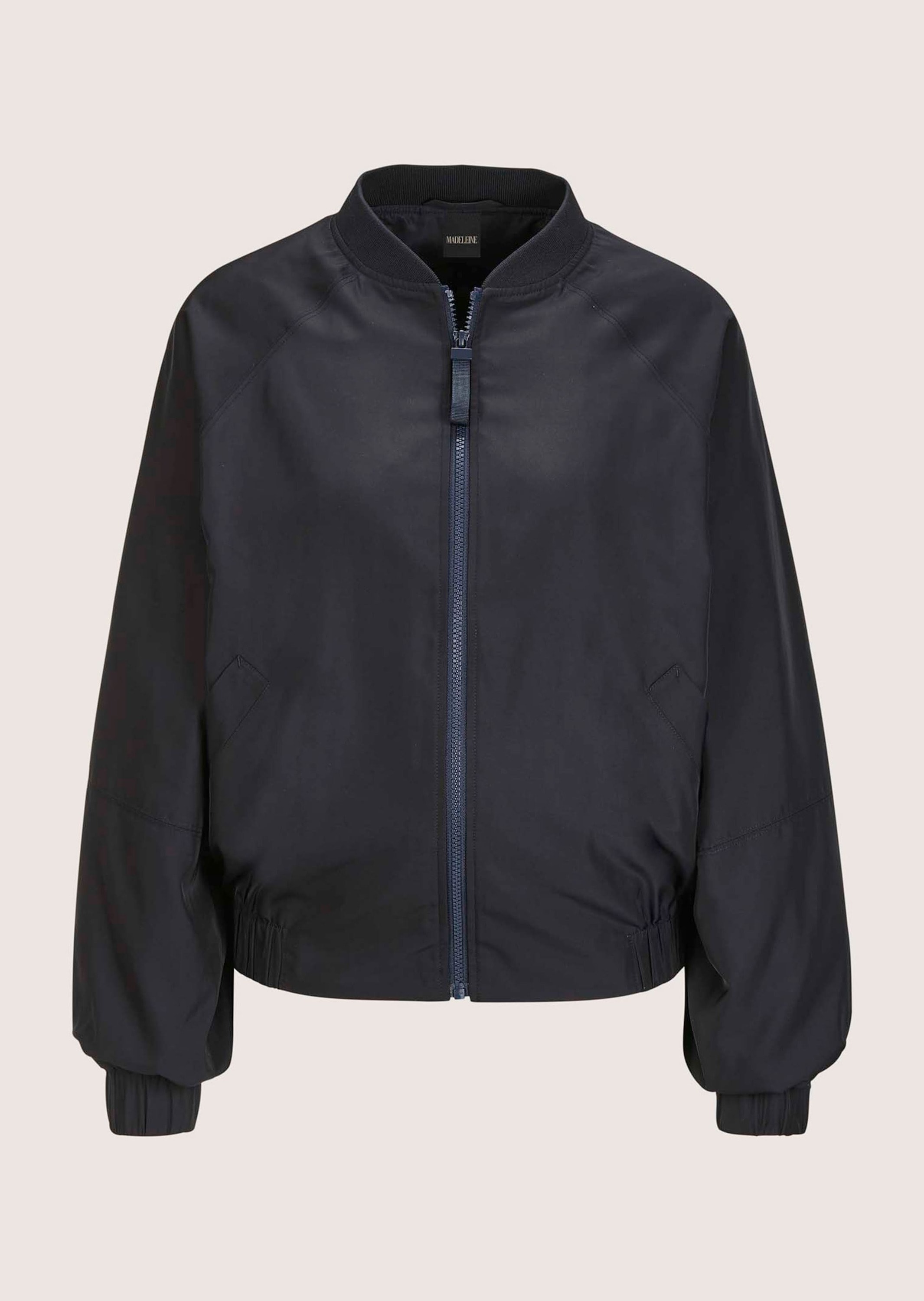 MADELEINE Kurzjacke "Blousonjacke Sportlicher Damenblouson mit Zipper" Stri günstig online kaufen