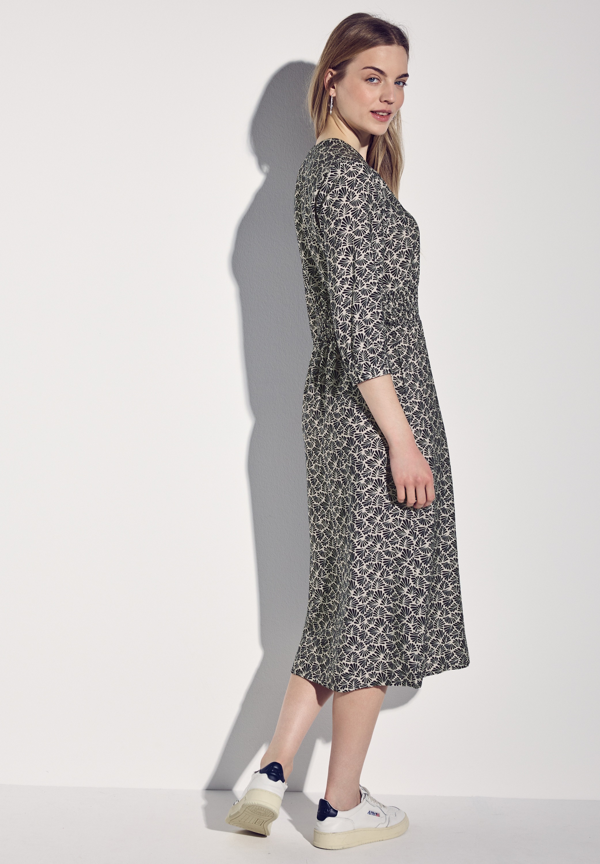 STREET ONE Midikleid Ohne Taschen aus Viskose günstig online kaufen