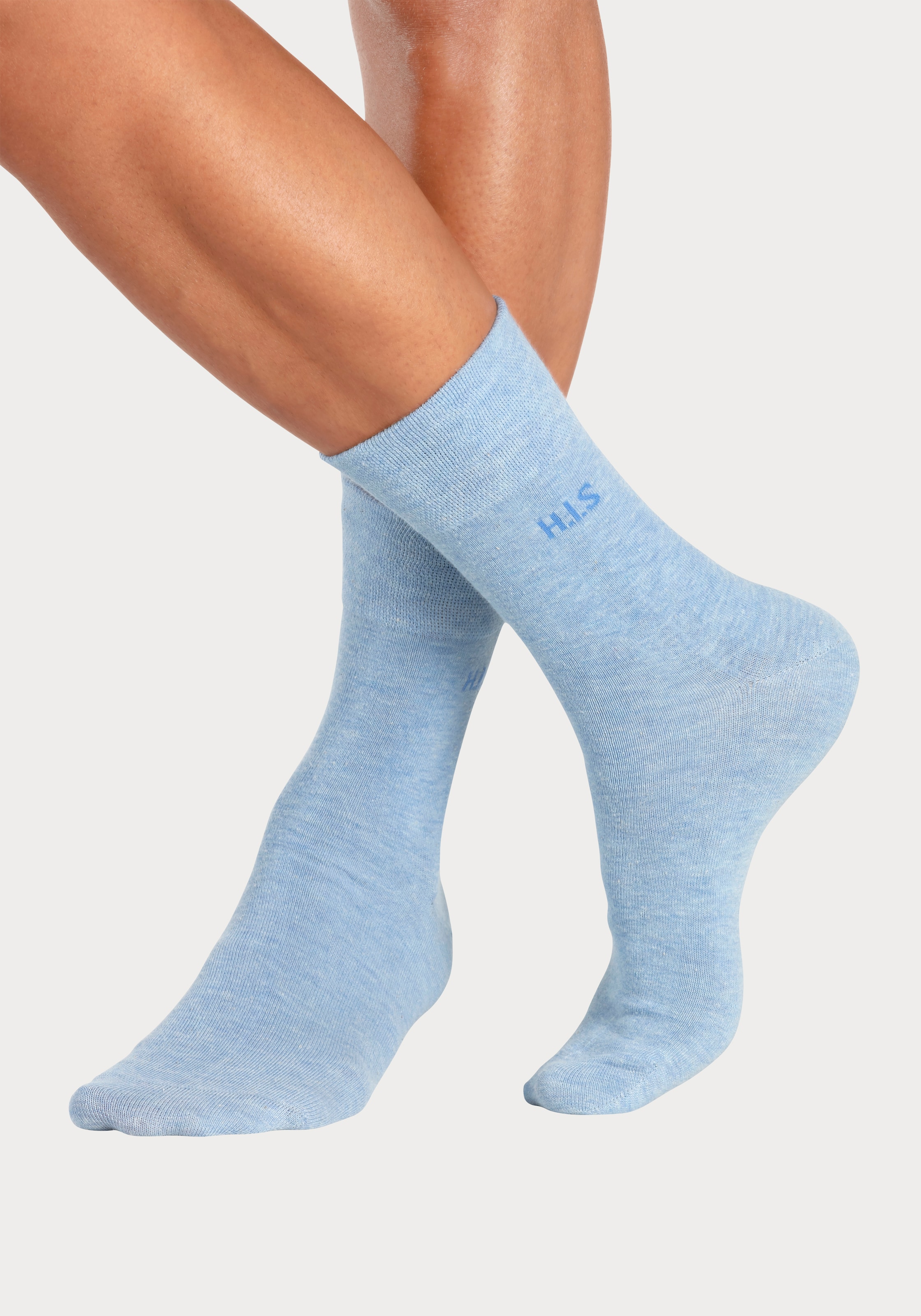 H.I.S Socken, (Packung, 12 Paar), ohne einschneidendes Gummi