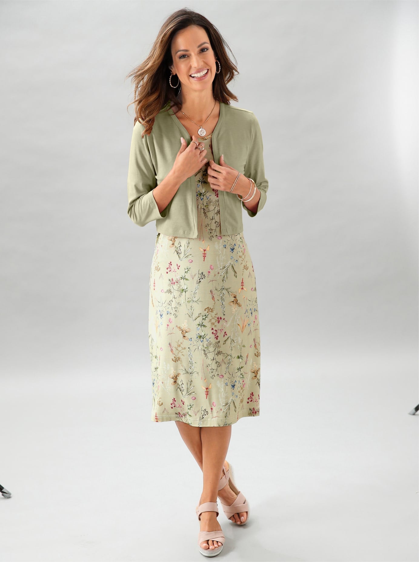 Inspirationen Shirtjacke "Bolero" 1 Stk. tlg. günstig online kaufen