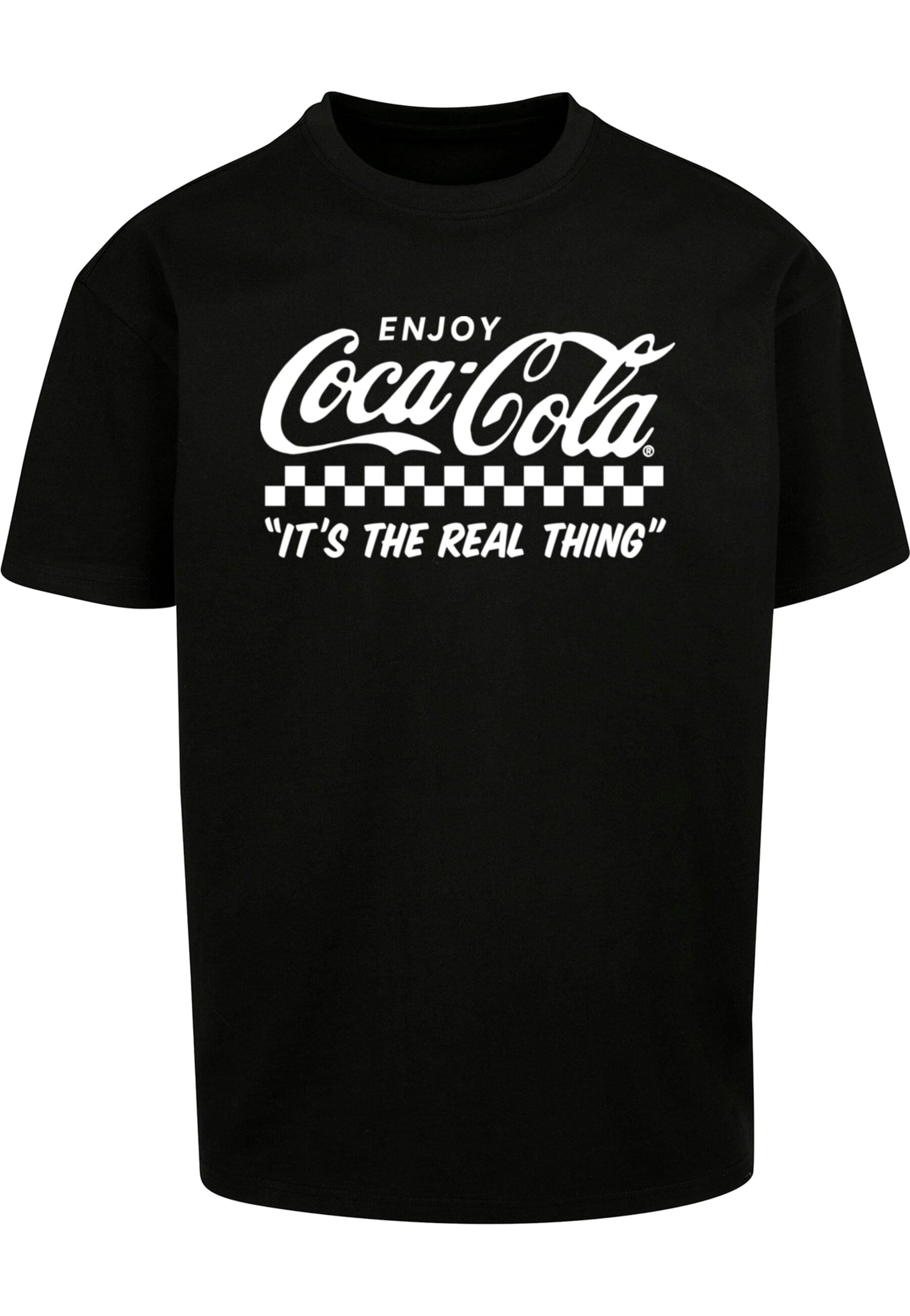 Merchcode T-Shirt "Merchcode Coca Cola Enjoy Coke Oversize Tee" 1 Stk. günstig online kaufen