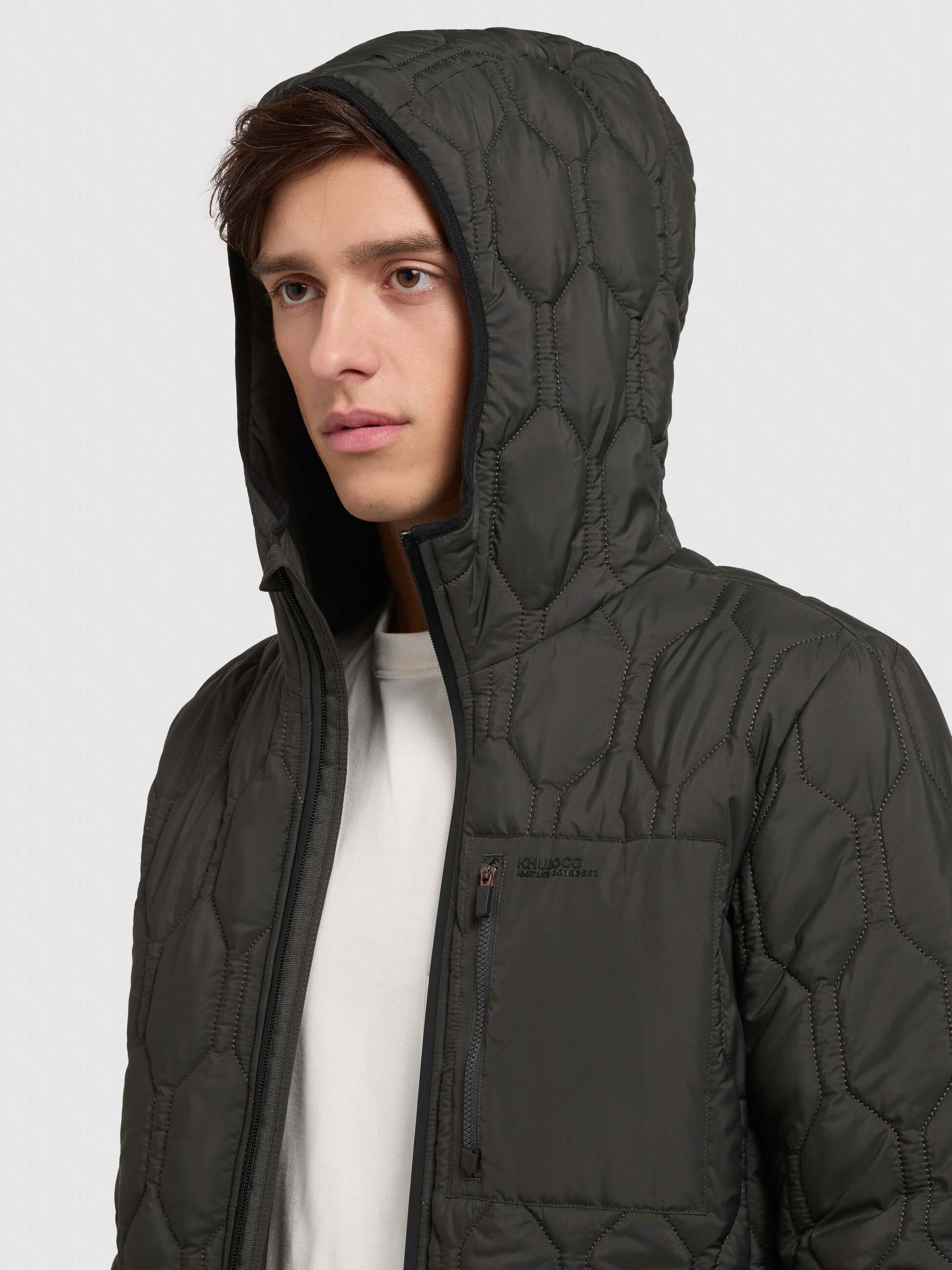 khujo Anorak »RUET«, mit Kapuze