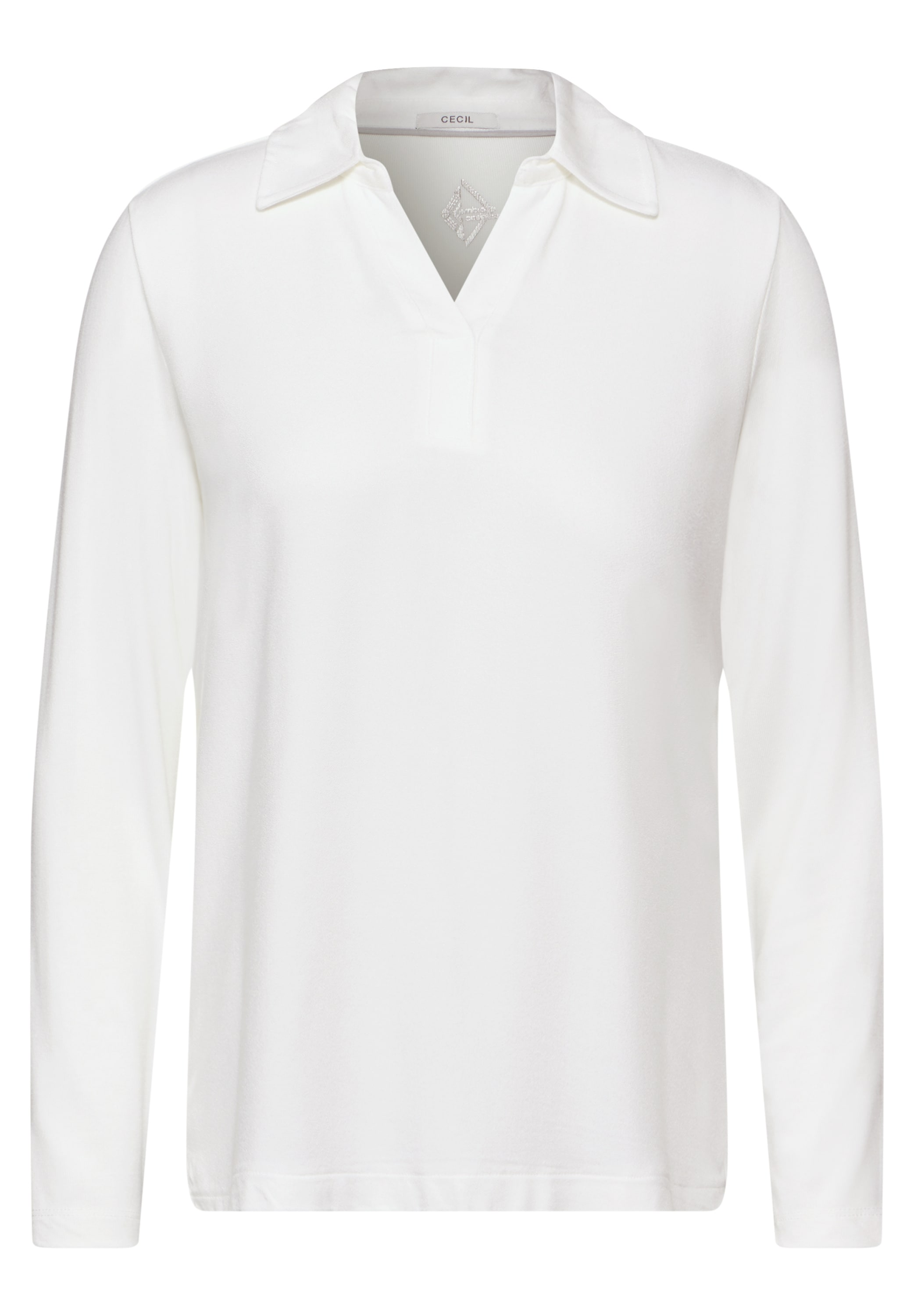 Cecil Langarmshirt, mit Kragen