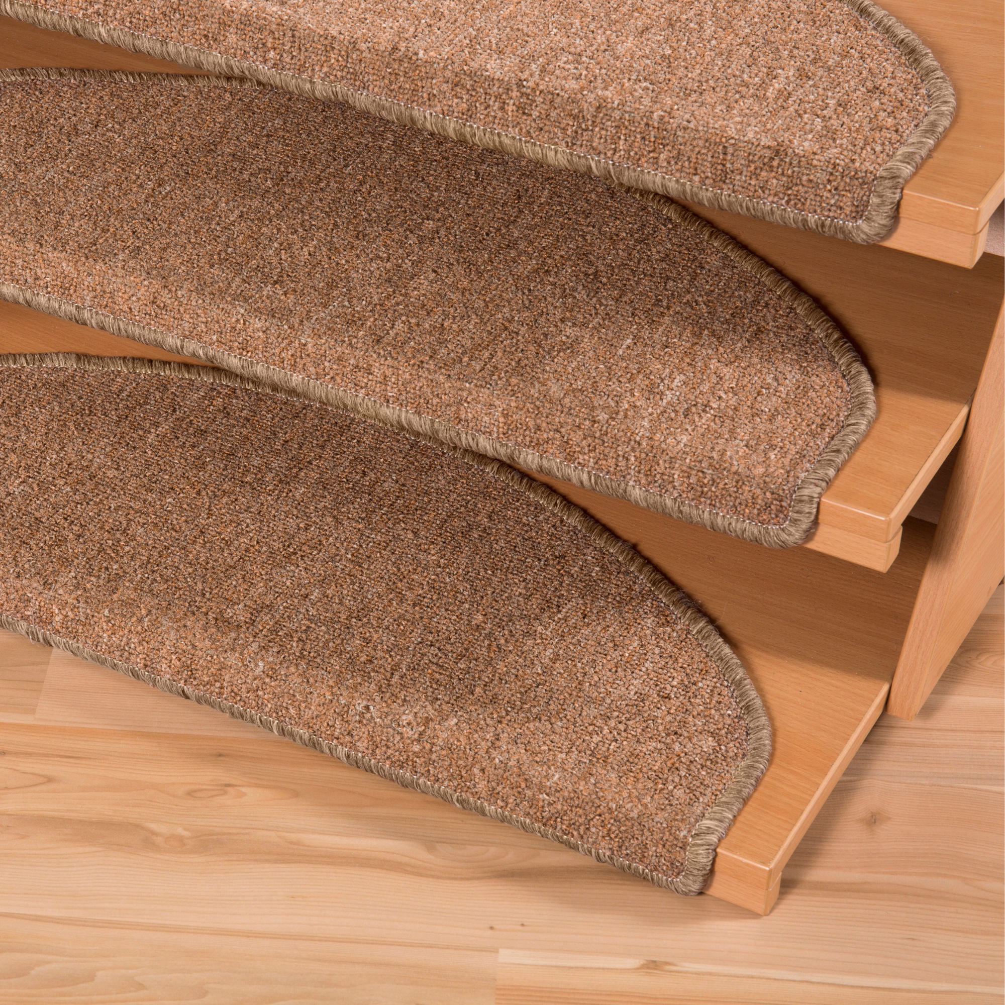 Andiamo Stufenmatte "Bob, Made in Poland" halbrund 4,5 mm Höhe melierte Sch günstig online kaufen