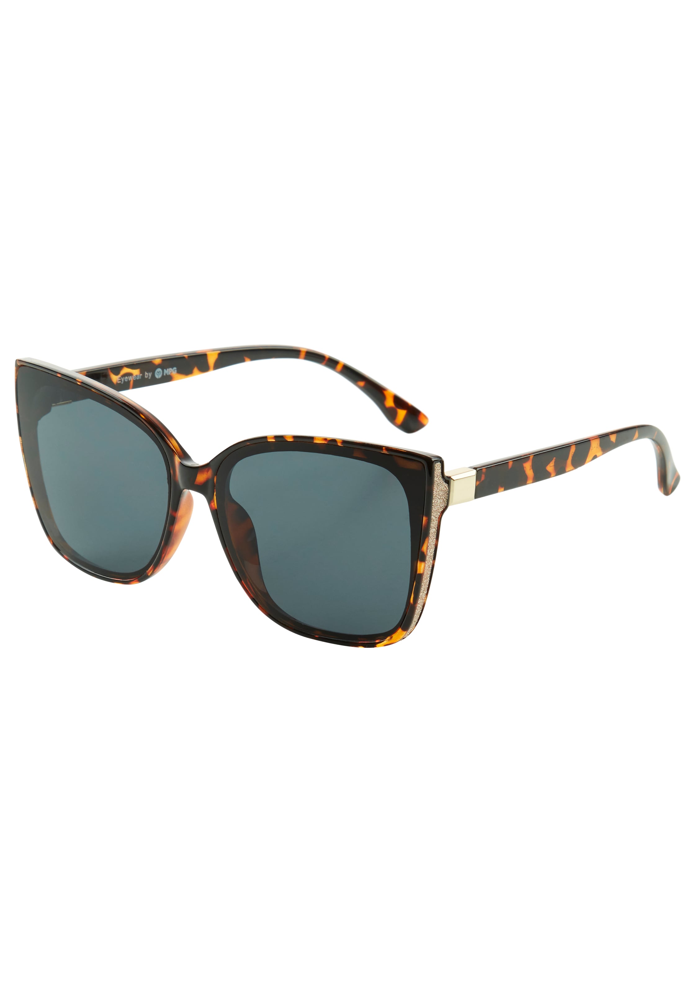 Laura Scott Sonnenbrille, mit glitzernden und goldfarbenden Details - NEW