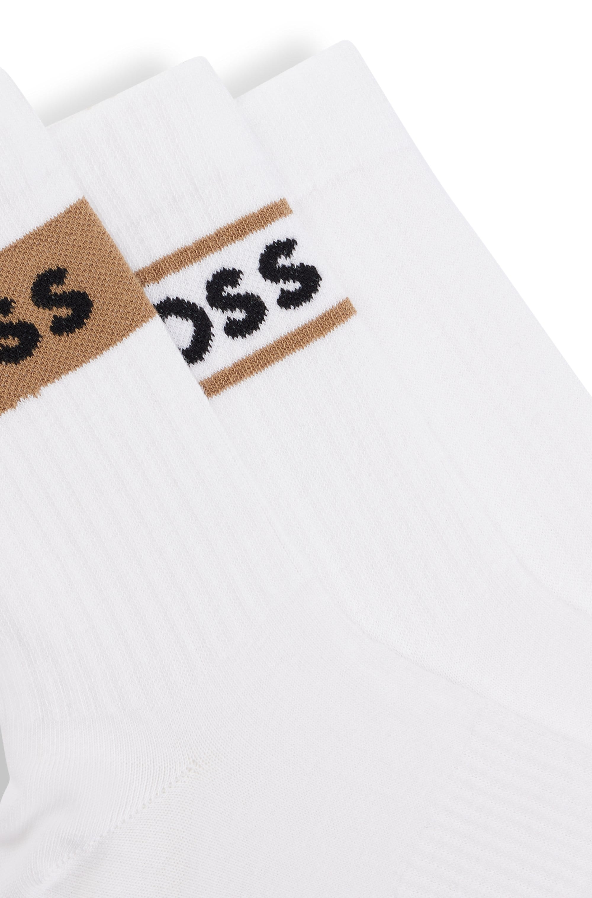 BOSS Socken »3P QS Giftset Ico«, (Packung, 2 Paar), mit HUGO Schriftzug